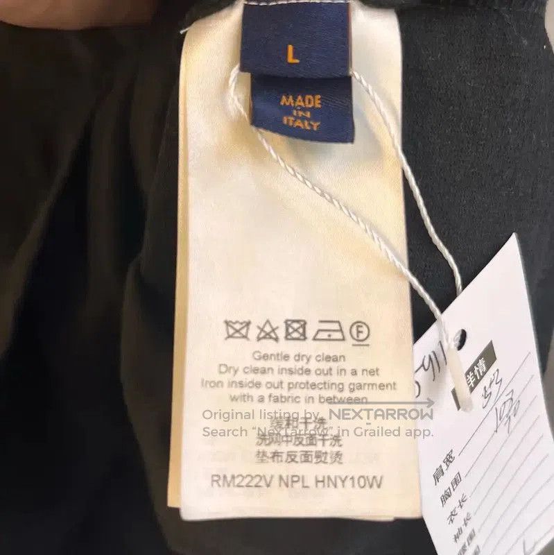 Louis Vuitton Louis Vuitton Black Men's T-Shirt . Size US L / EU 52-54 / 3 - 3 Thumbnail