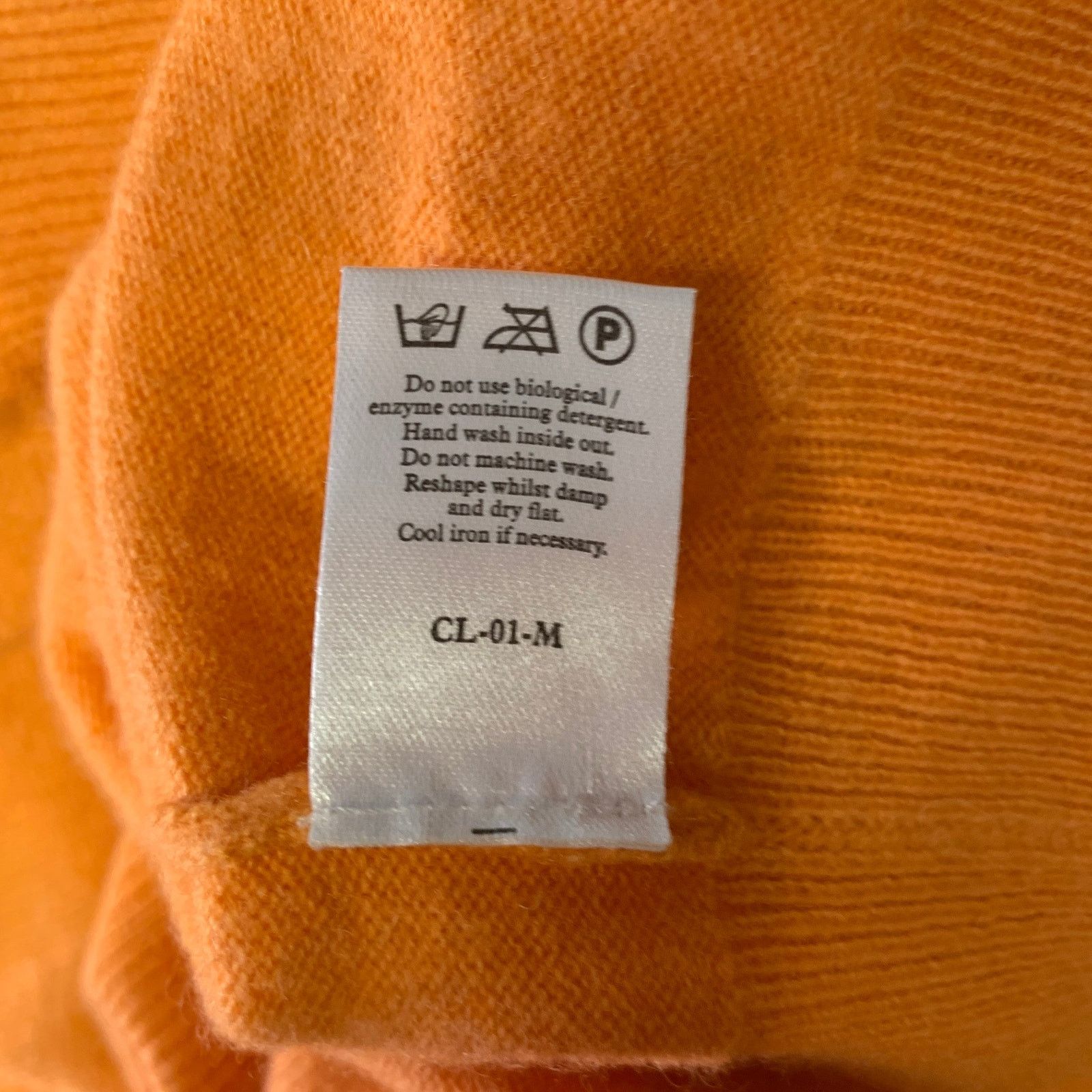 N.Peal N.PEAL Size L Knitted Cashmere V-Neck Sweater Size US L / EU 52-54 / 3 - 8 Thumbnail