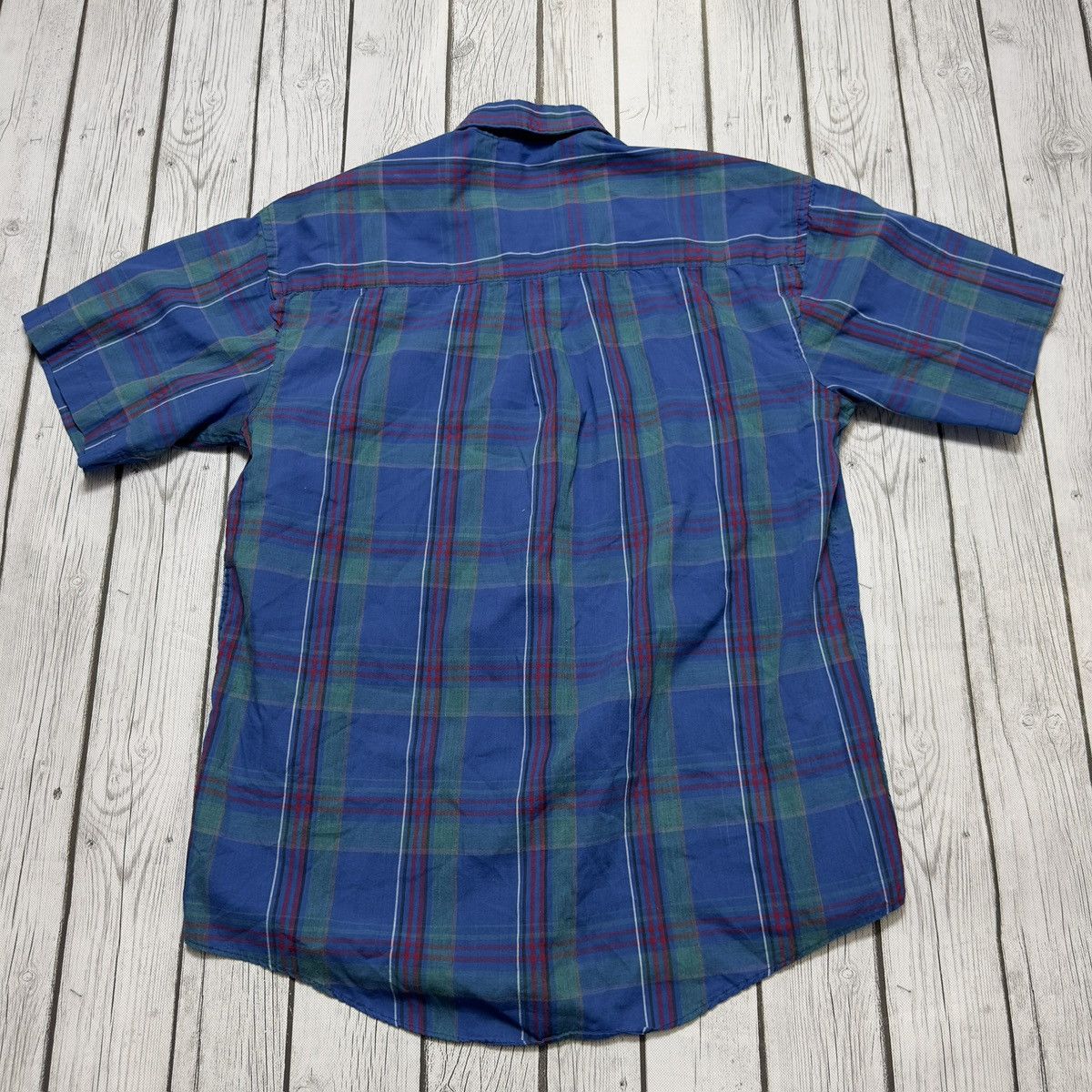 Stanley Blacker × Vintage Vintage plaid shirt Size US M / EU 48-50 / 2 - 2 Thumbnail