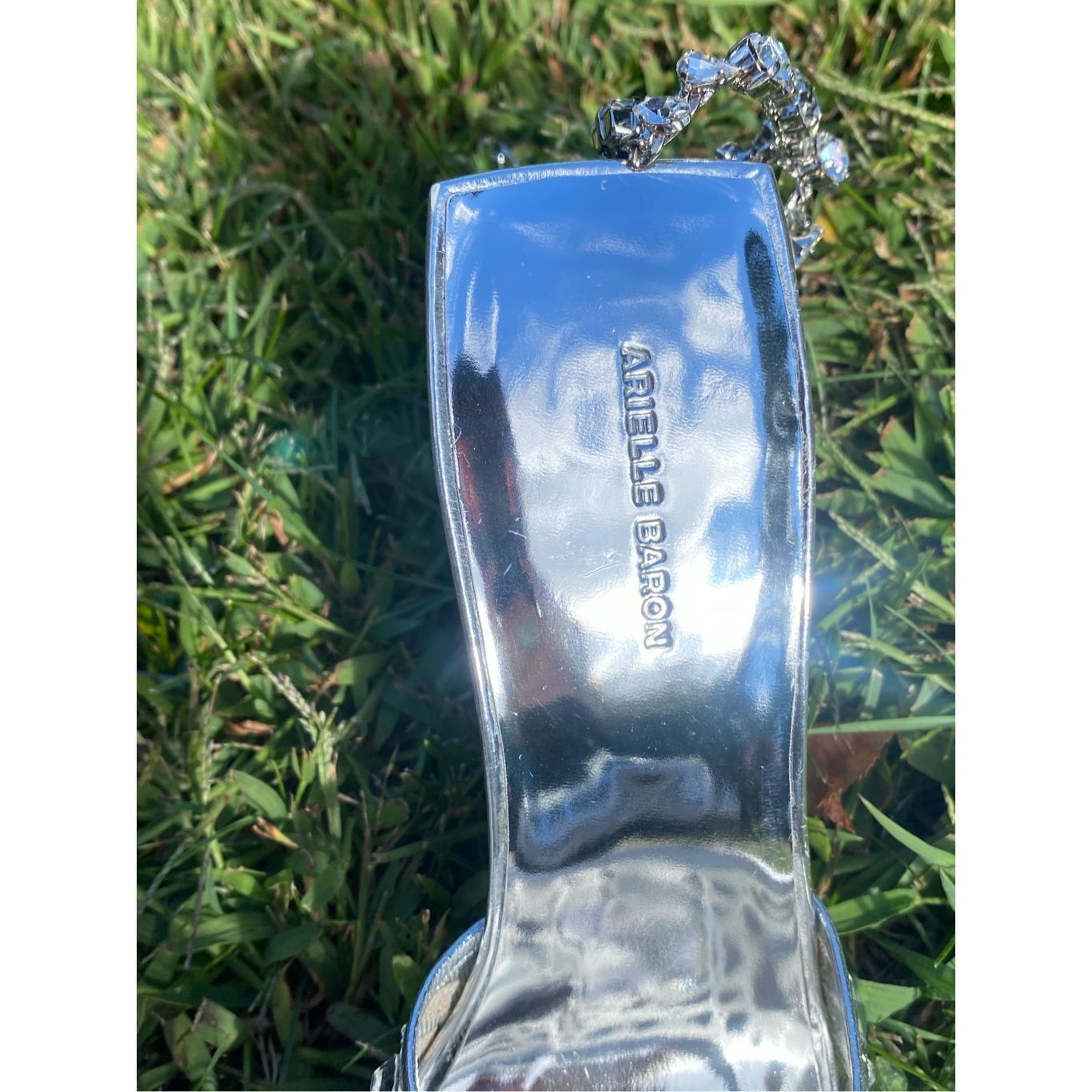 Other ARIELLE BARON Omen 95 Heel in Silver Crystal Size 36 EU 6 US Size US 6 / IT 36 - 4 Thumbnail