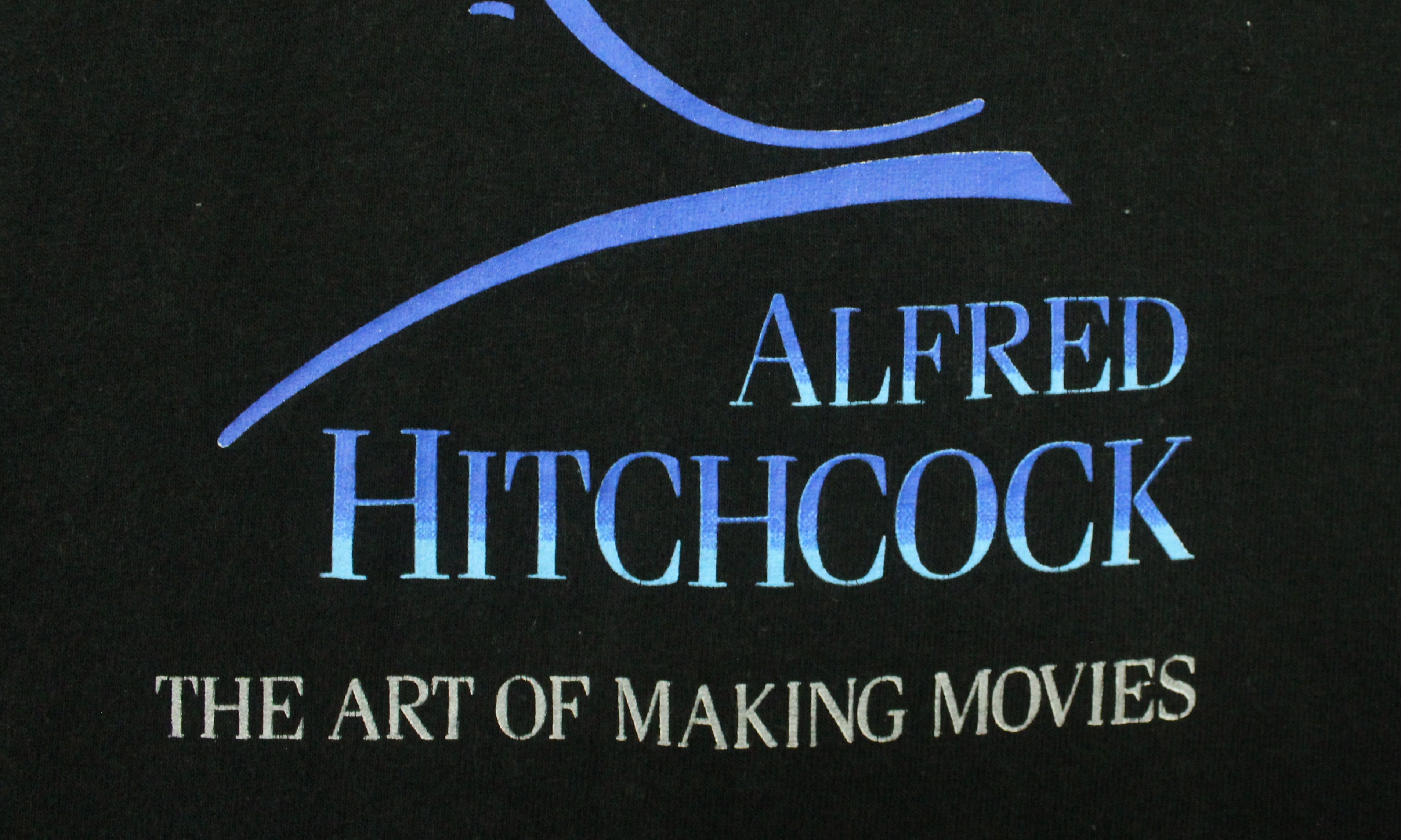 Vintage Vintage 90s ALFRED HITCHCOCK T Shirt The Art of Making Movie Size US XL / EU 56 / 4 - 8 Thumbnail