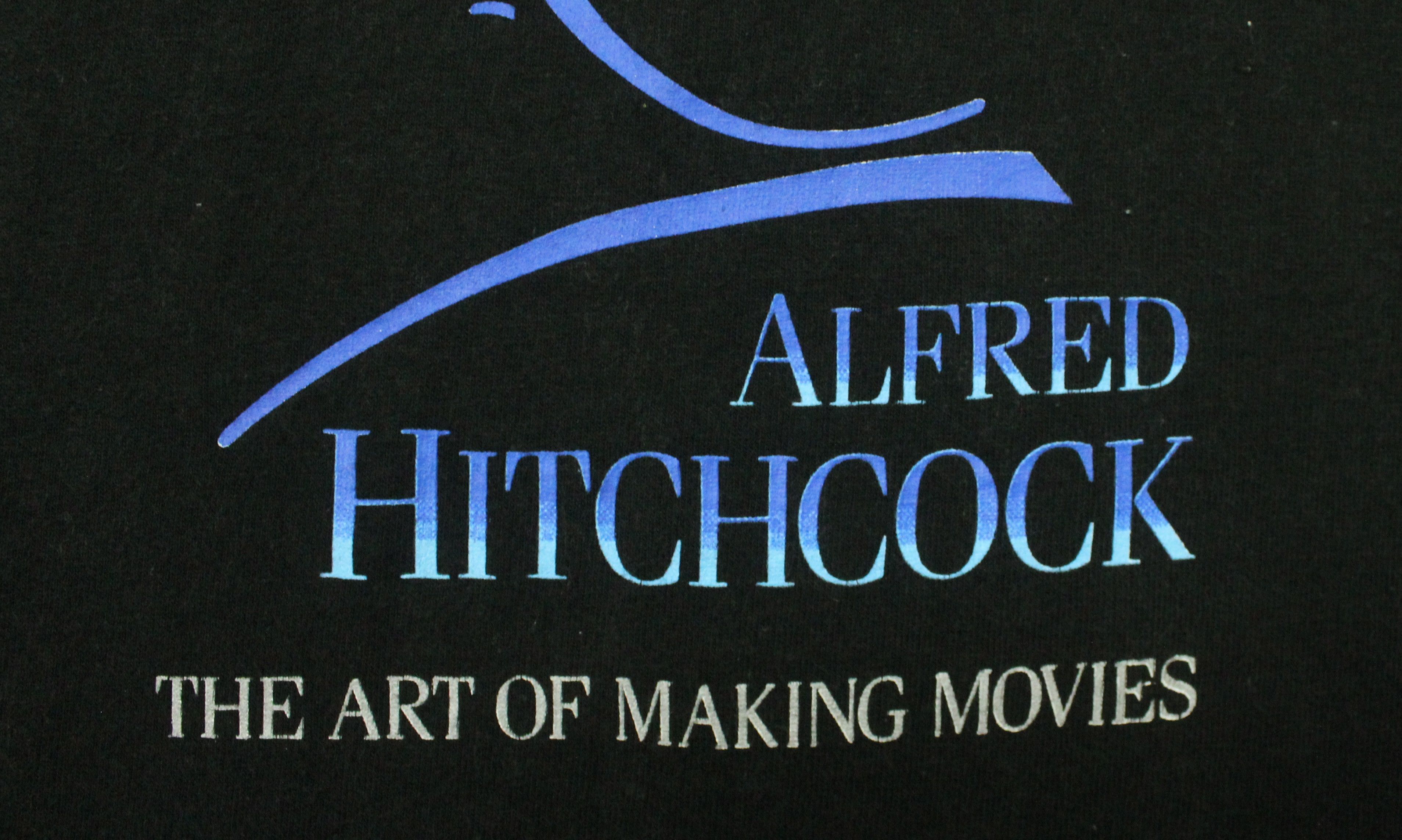 Andy Warhol × Jean-Michel Basquiat × Vintage Vintage 90s ALFRED HITCHCOCK T Shirt The Art of Making Movie Size US XL / EU 56 / 4 - 8 Thumbnail