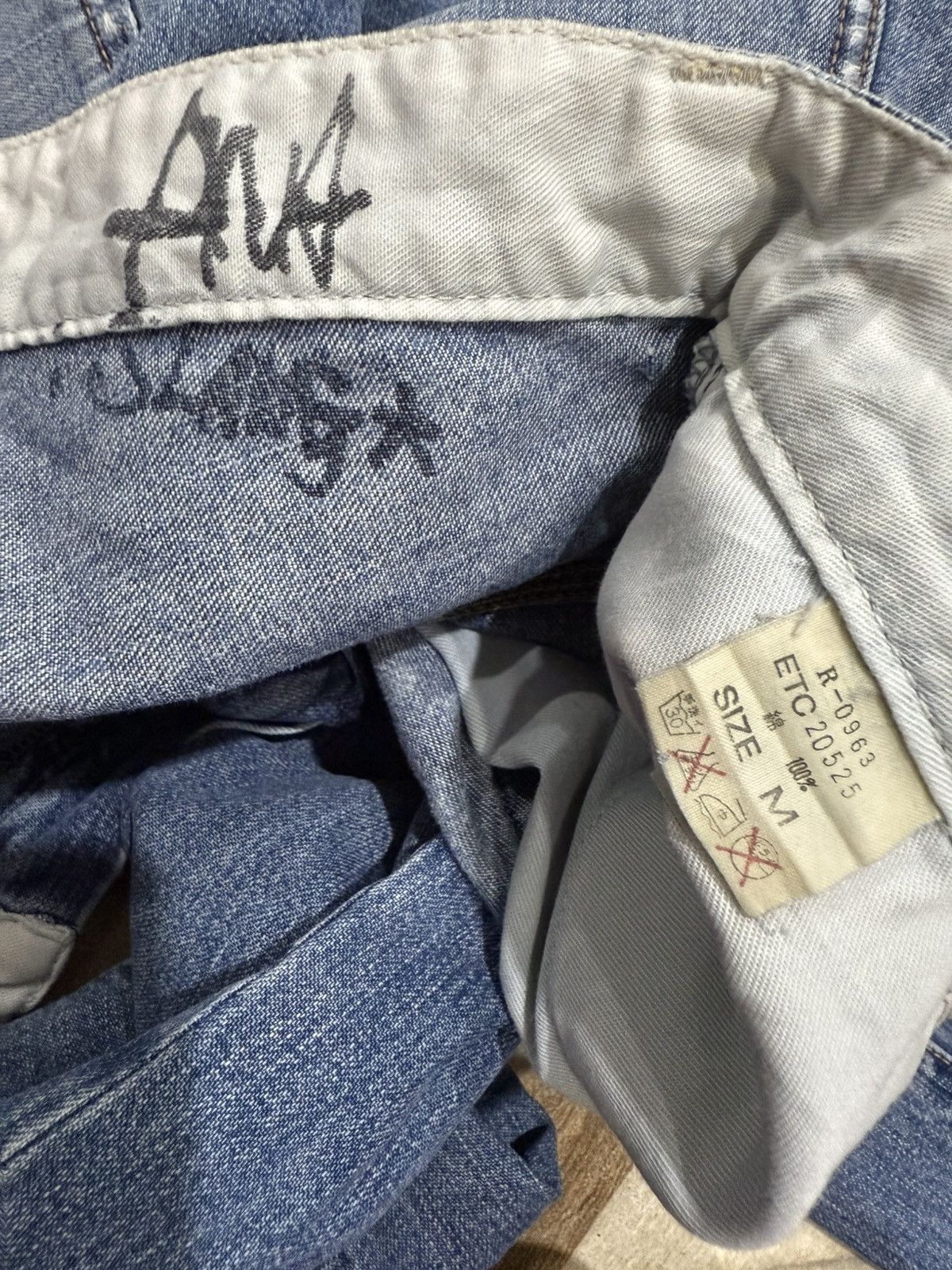 Hysteric Glamour RNA SLANG DISTRESSED CARPANTER JEANS Size US 31 - 9 Thumbnail