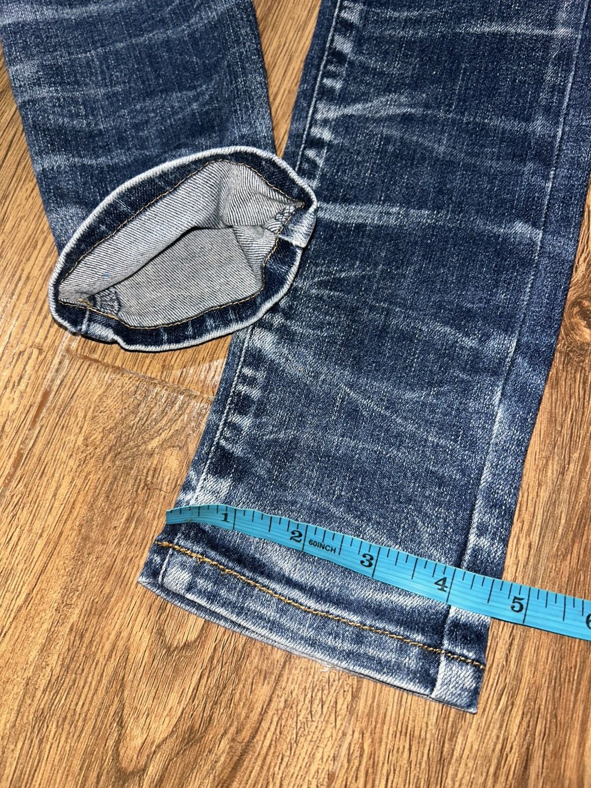 Tornado Mart Tornado Mart Vanquish Power Stretch Skinny Denim Pants Size 28" / US 6 / IT 42 - 20 Thumbnail