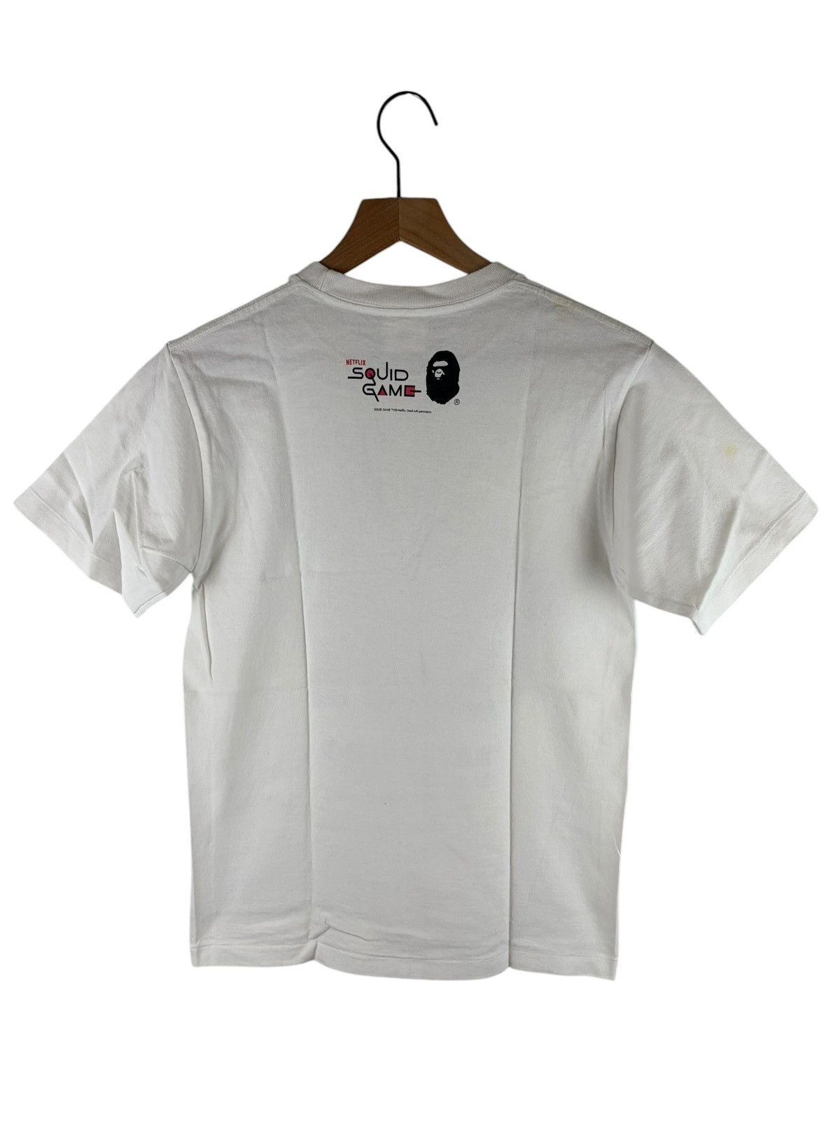 Bape Bape x Squid Game Collaboration Tee Size US S / EU 44-46 / 1 - 4 Thumbnail