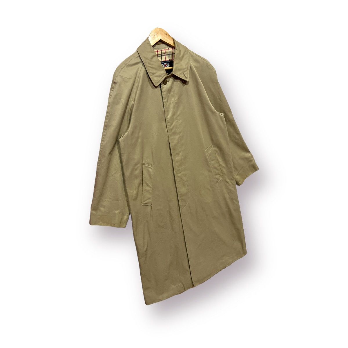 Savile Row 🔥 Robert Hirst of SAVILE ROW checked lined long coat Size US S / EU 44-46 / 1 - 3 Thumbnail