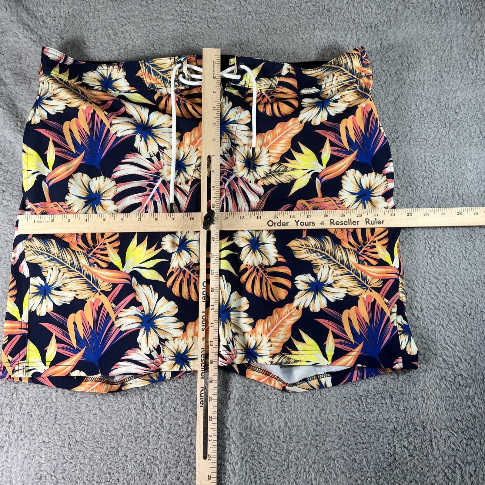 Other Tropical Men Swim Shorts Trunks 38" NoBo No Boundaries Size US 38 / EU 54 - 3 Thumbnail
