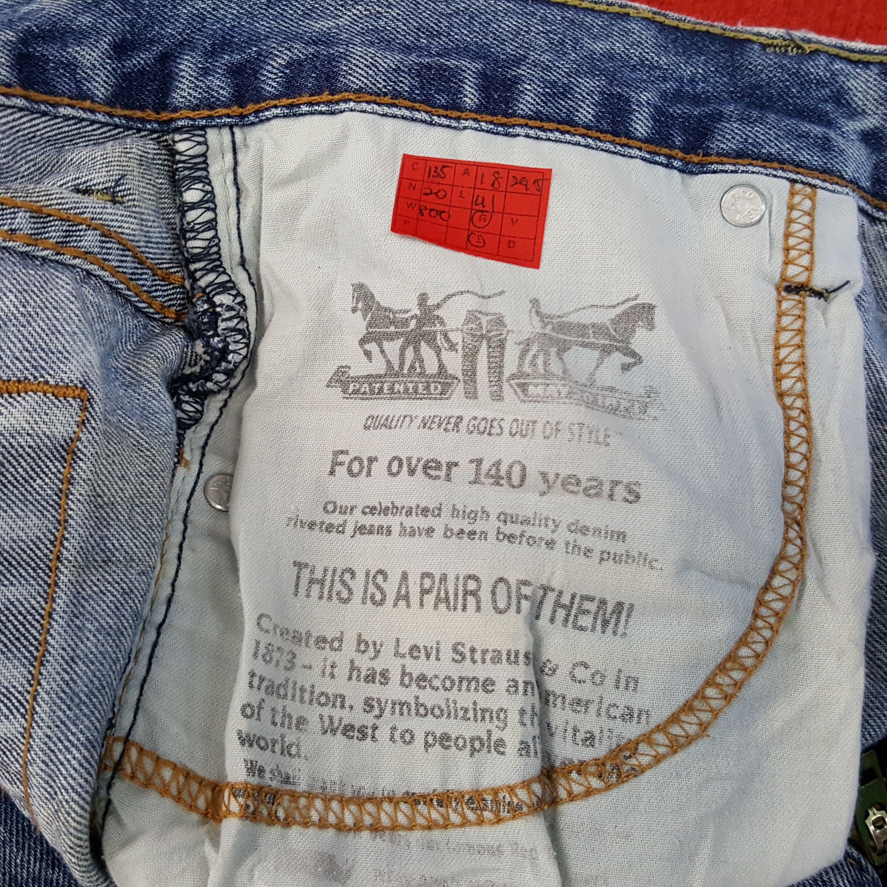 Levi's × Vintage Levis Streetwear Style Jeans Size US 36 / EU 52 - 13 Thumbnail