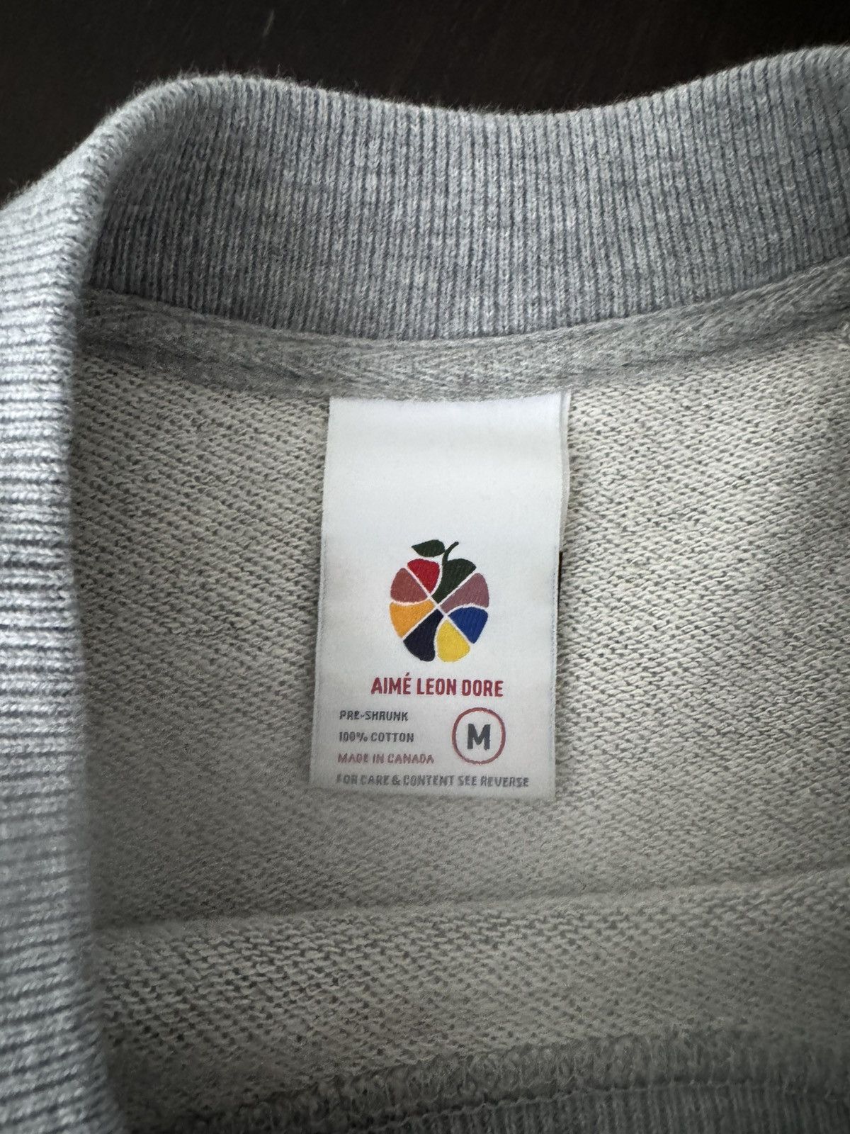 Aime Leon Dore Aime leon dore gray crewneck Size US M / EU 48-50 / 2 - 2 Thumbnail