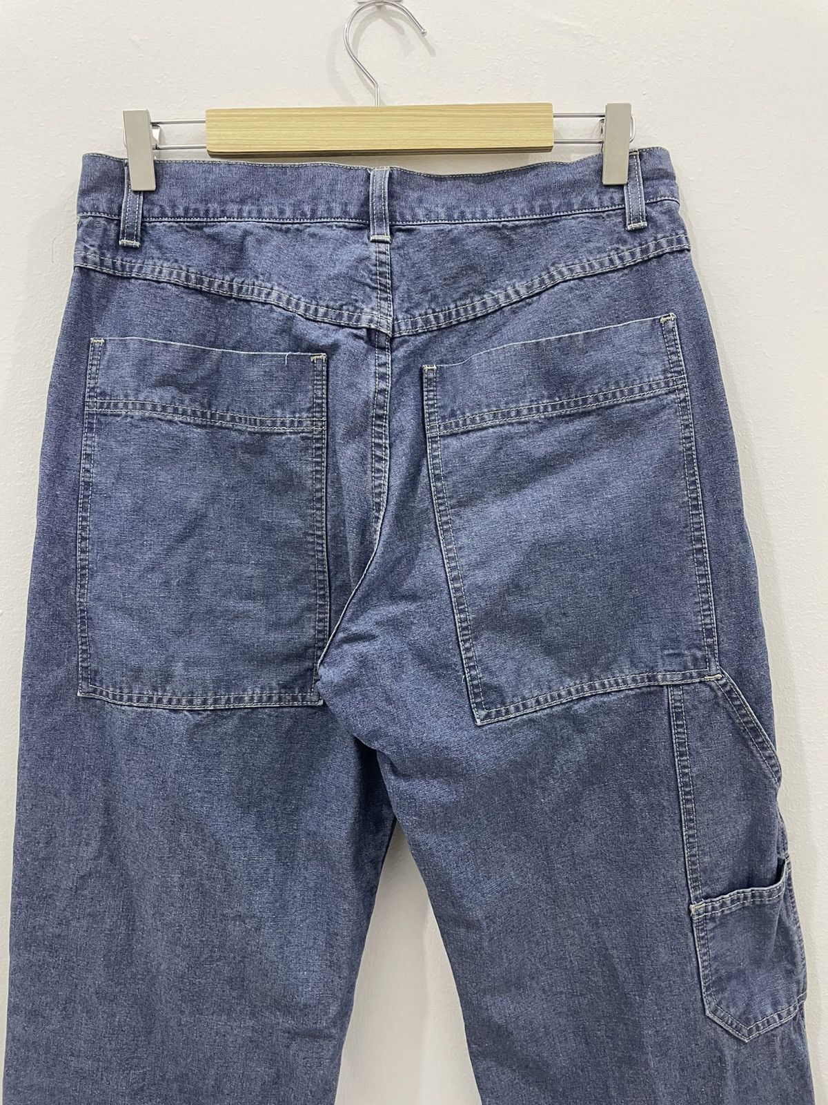 Sisley Sisley baggy carpenter jeans Size 34" / US 12 / IT 48 - 2 Thumbnail