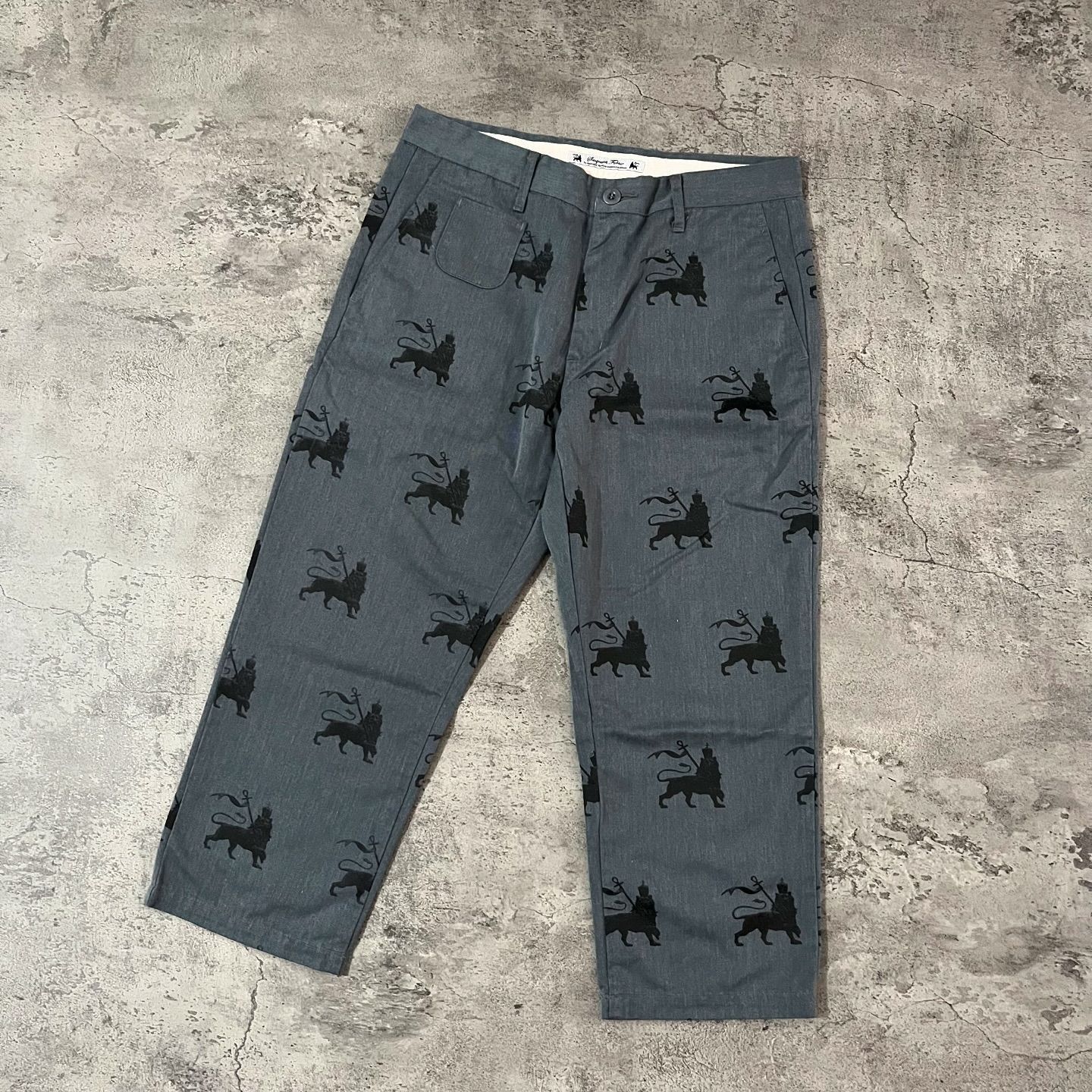 Sasquatchfabrix Rasta Lions Pant - Grey