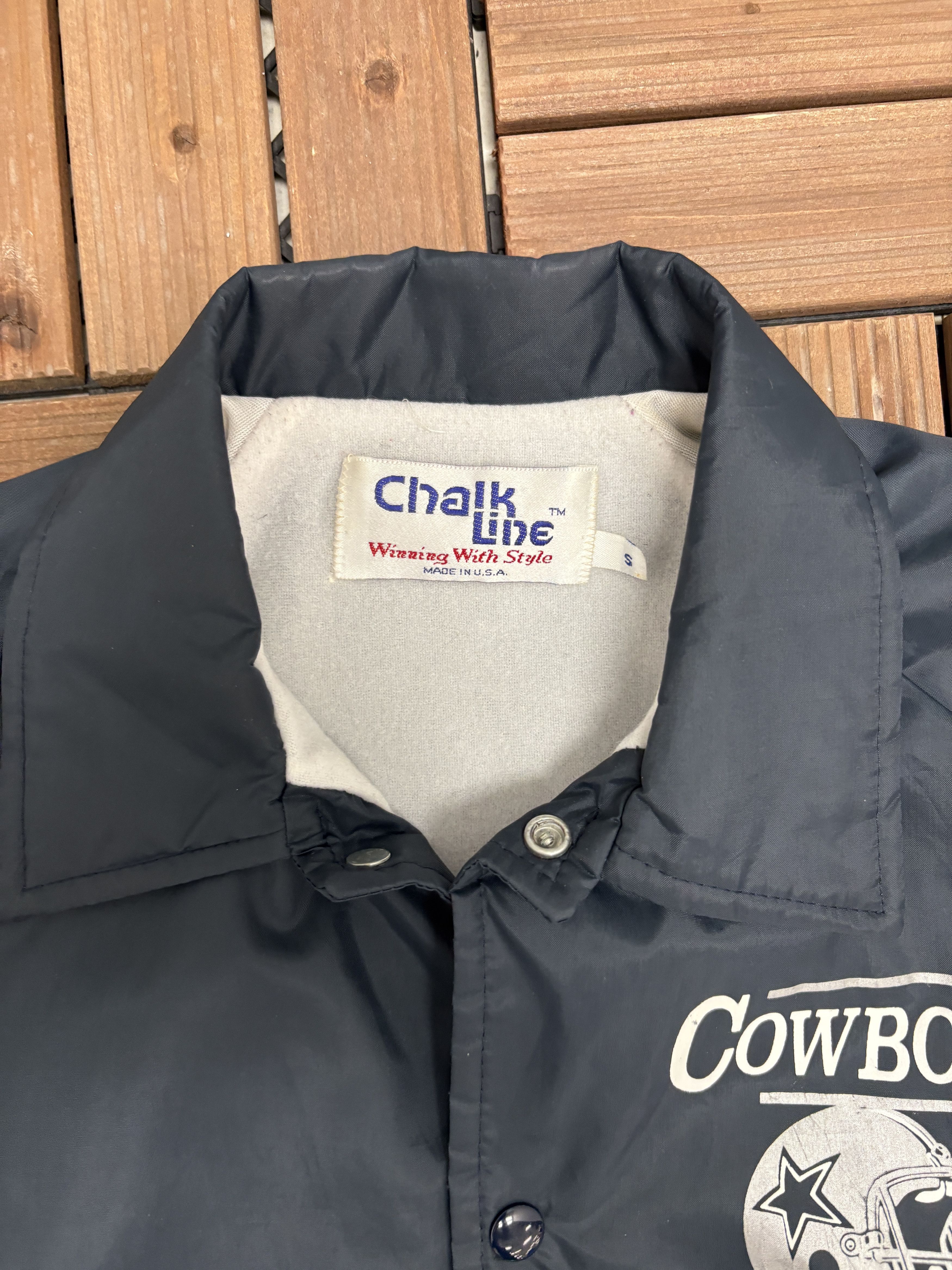 Chalk Line × Vintage Dallas Cowboys Vintage Chalk Like Blue Jacket Size US S / EU 44-46 / 1 - 7 Thumbnail