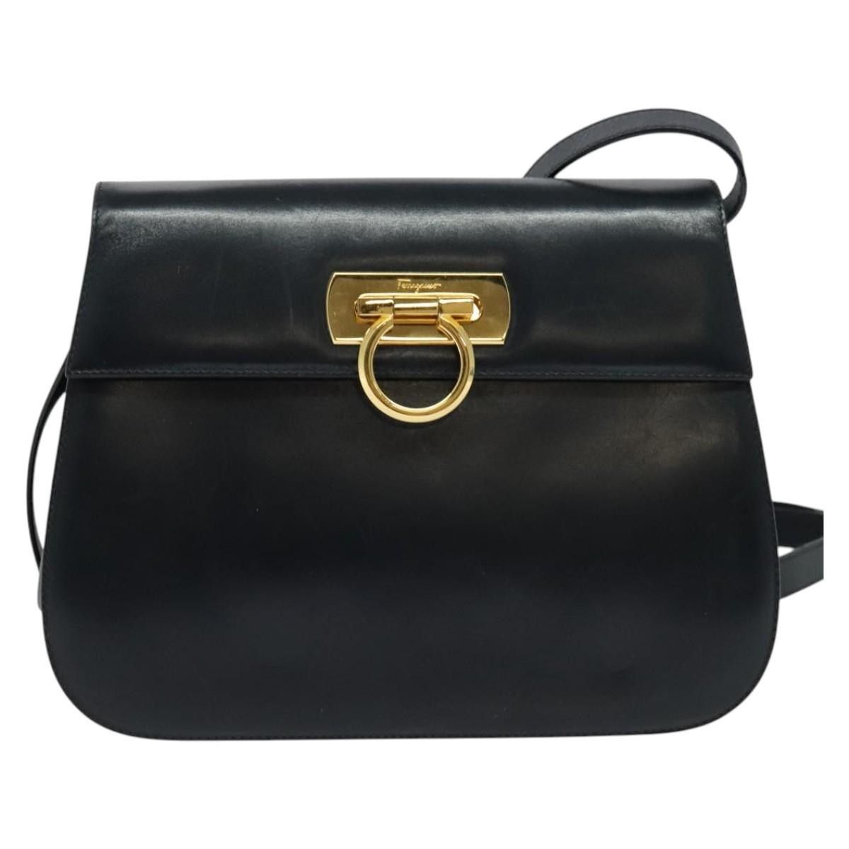 Salvatore Ferragamo Salvatore Ferragamo Gancini Leather Size ONE SIZE - 1 Thumbnail
