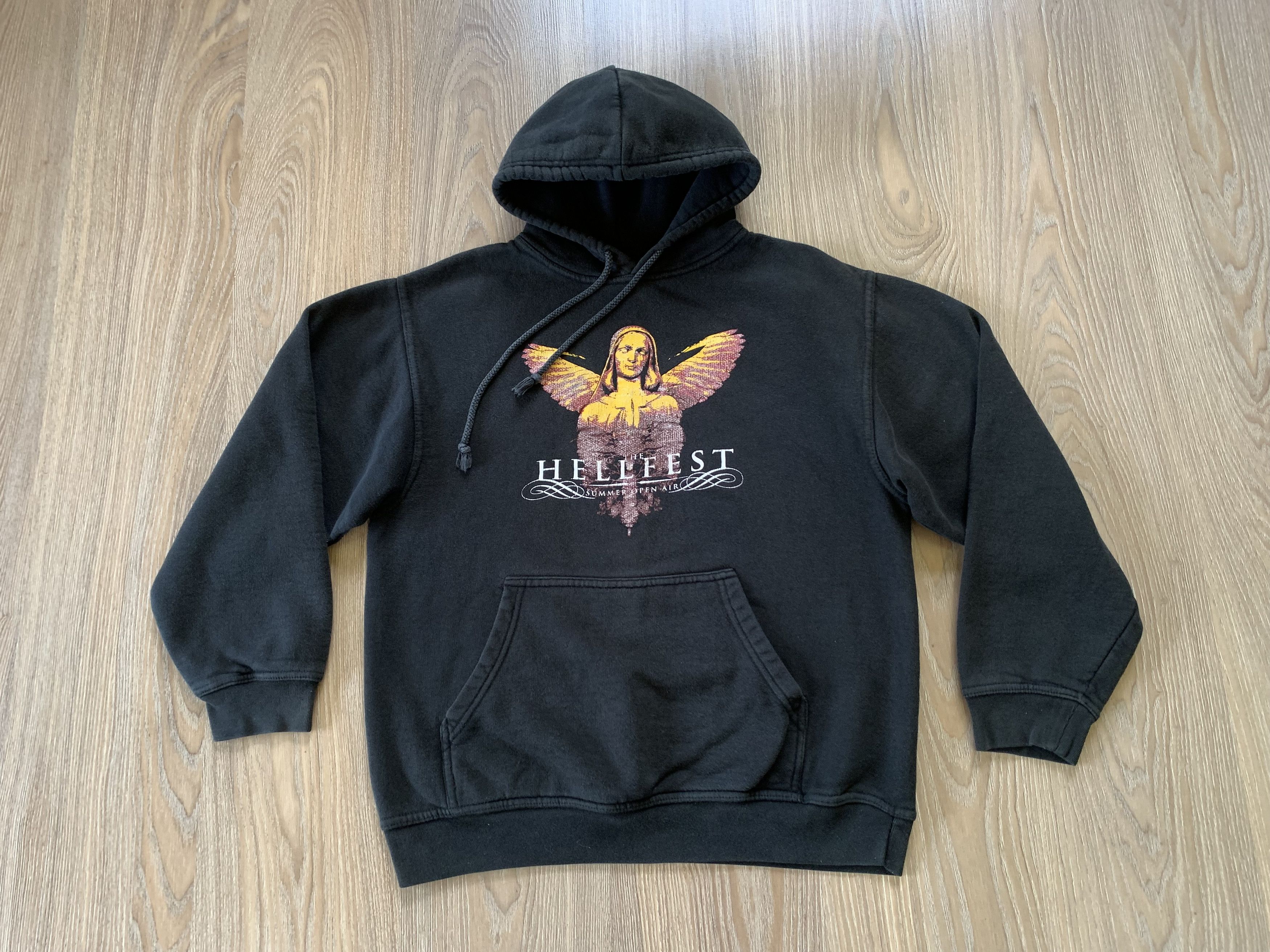 Band Tees × Vintage Rare Vintage Starworld HellFest Printed Hoodie Size US M / EU 48-50 / 2 - 2 Thumbnail