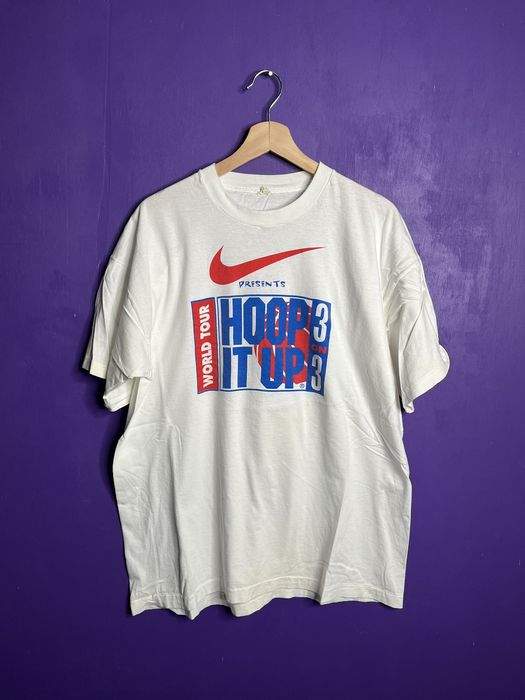 Nike Vintage 1996 Nike hoop it up 3 on 3 world tour t-shirt | Grailed