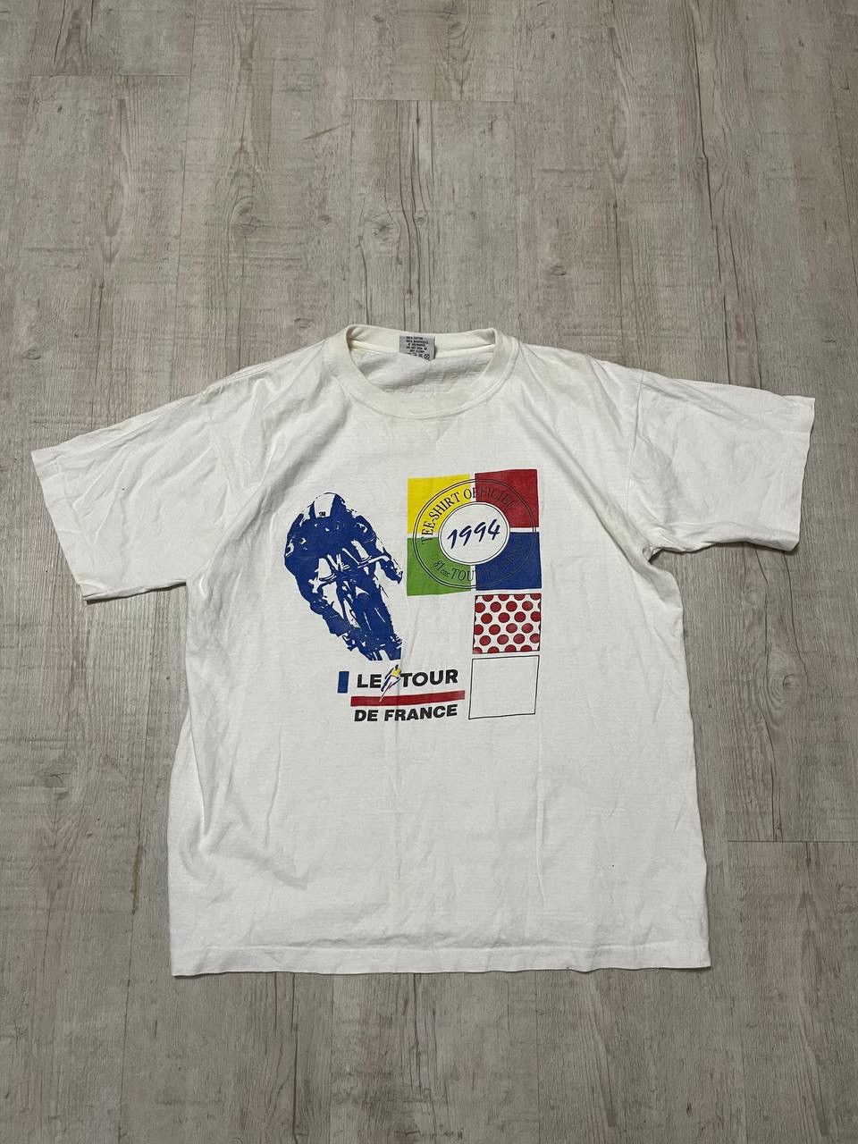 Vintage Le Tour De France vintage 1994 t-shirt L sz Size US L / EU 52-54 / 3 - 1 Thumbnail