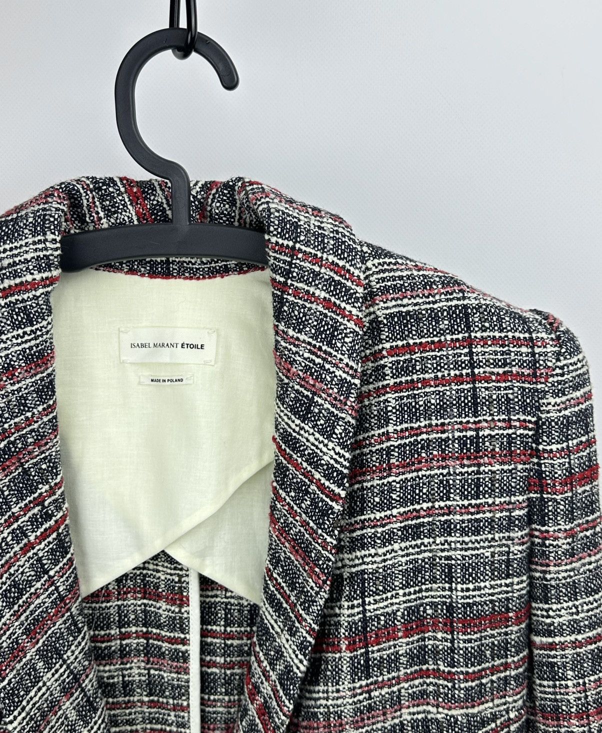 Isabel Marant Etoile Isabel Marant Etoile Blazer Jacket Tweed Multicolor Size 36 Size S / US 4 / IT 40 - 3 Thumbnail
