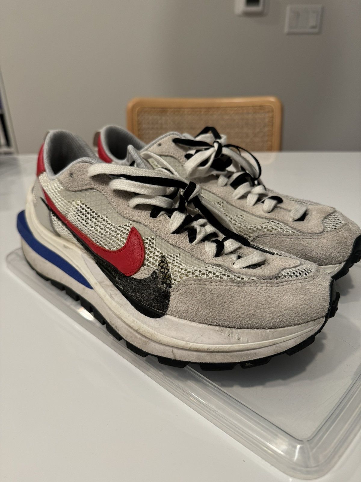 Nike × Sacai Nike x Sacai VaporWaffle - Fuchsia Size US 10 / EU 43 - 2 Thumbnail