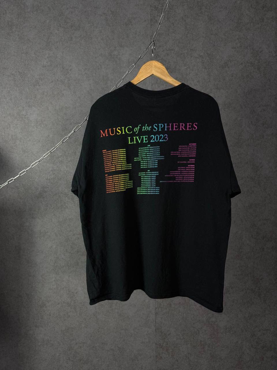 Band Tees Coldplay rock band tour tee Size US XL / EU 56 / 4 - 2 Thumbnail