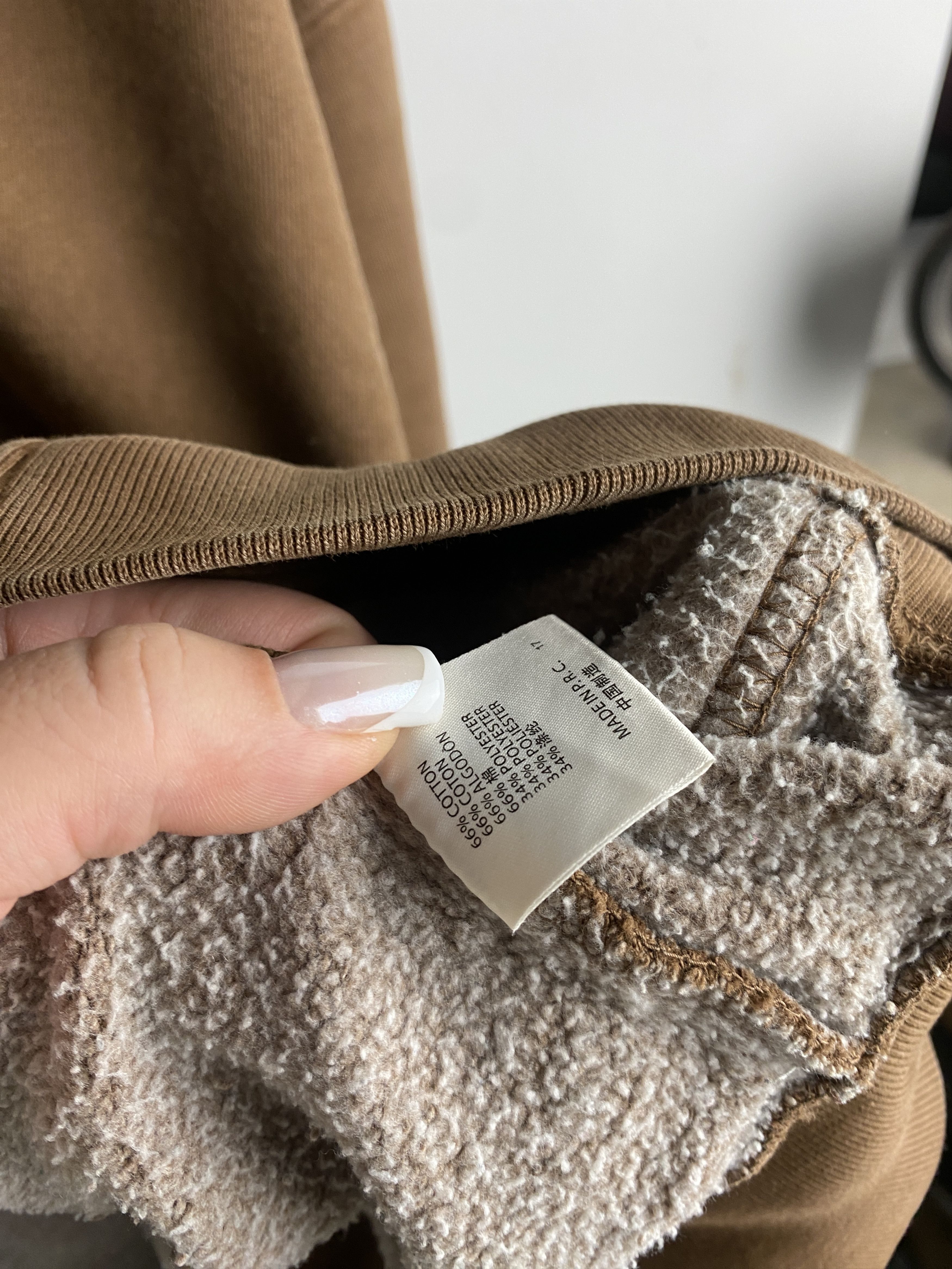 Other Brandy Melville thick oversized heavyweight zip-up hoodie Size US XL / EU 56 / 4 - 5 Thumbnail