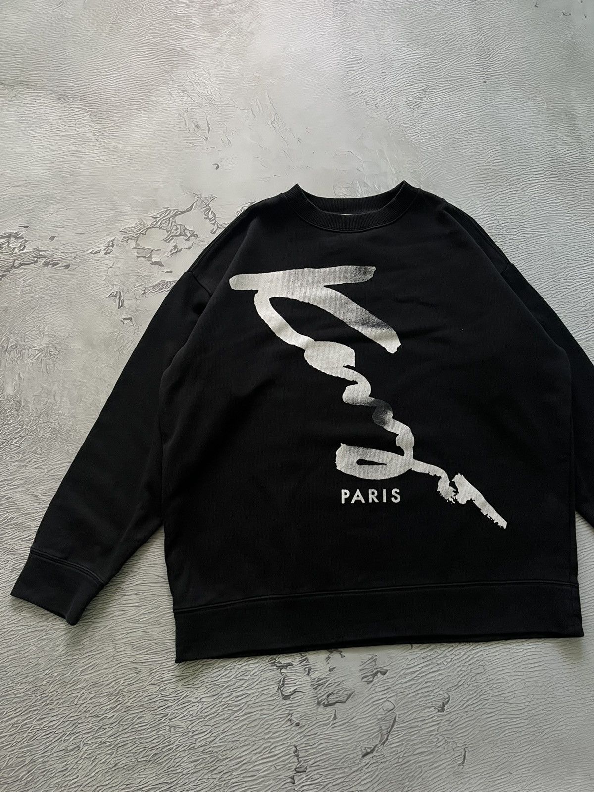 Kenzo Kenzo Paris Sweatshirt Avant Garde Style Black Size US S / EU 44-46 / 1 - 2 Thumbnail