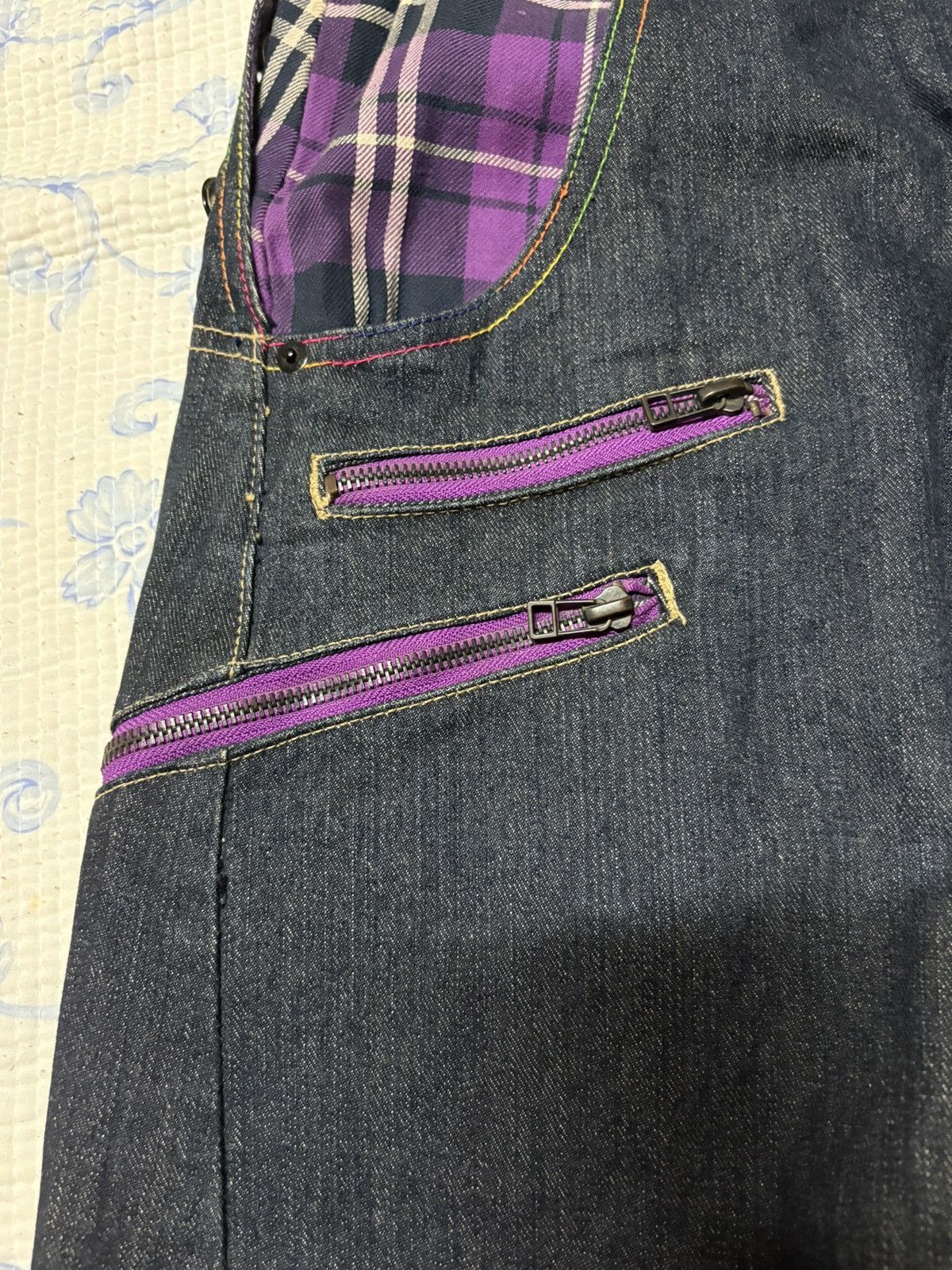 Japanese Brand Japanese International World Jeans Streetwear Denim Size US 30 / EU 46 - 17 Thumbnail