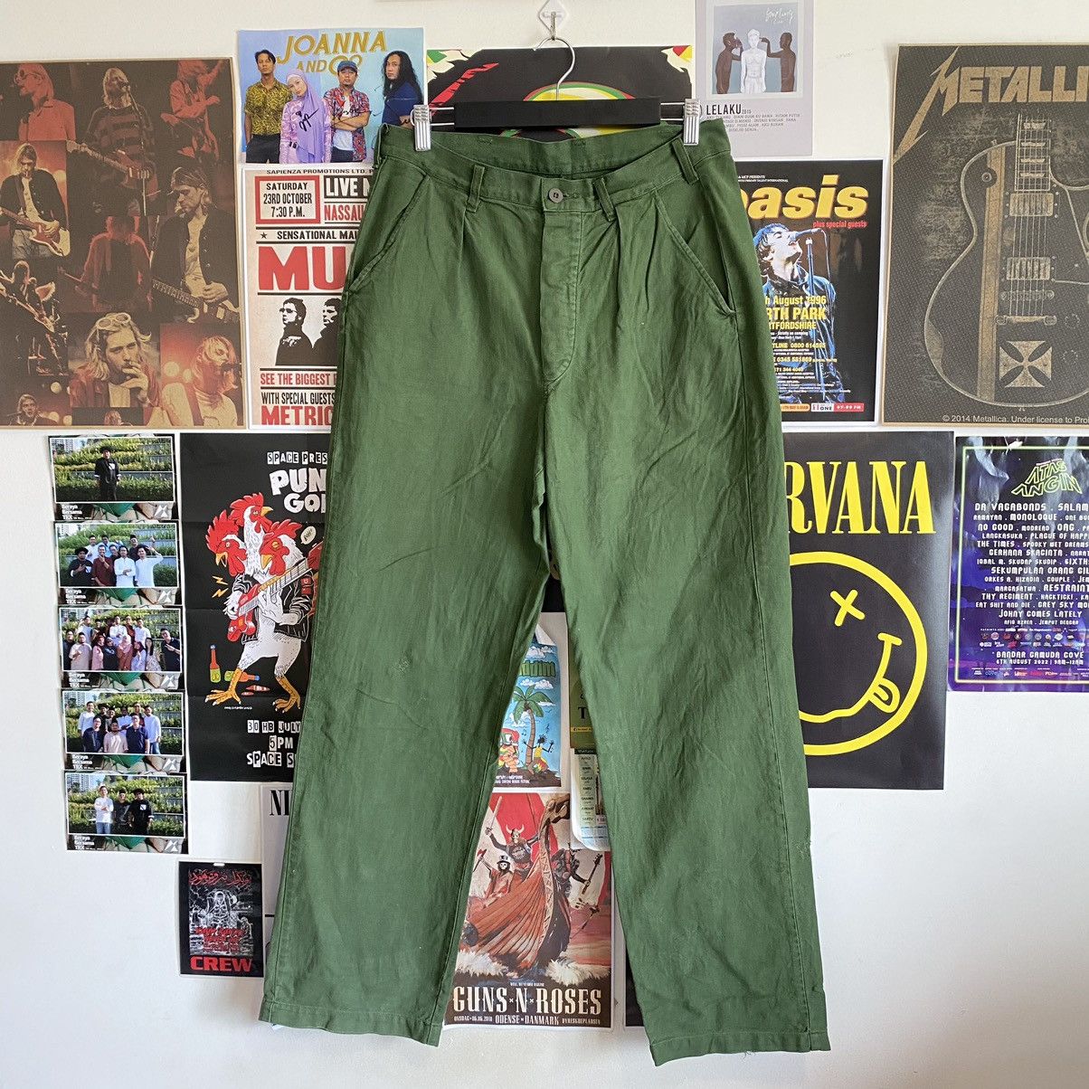 Vintage Vintage C46 Military Pants Size US 32 / EU 48 - 1 Thumbnail