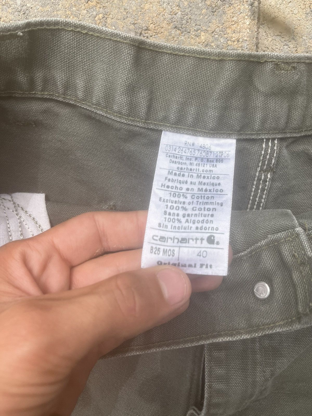 Carhartt Vintage Canvas Carhartt Carpenter Shorts Size US 40 / EU 56 - 3 Thumbnail