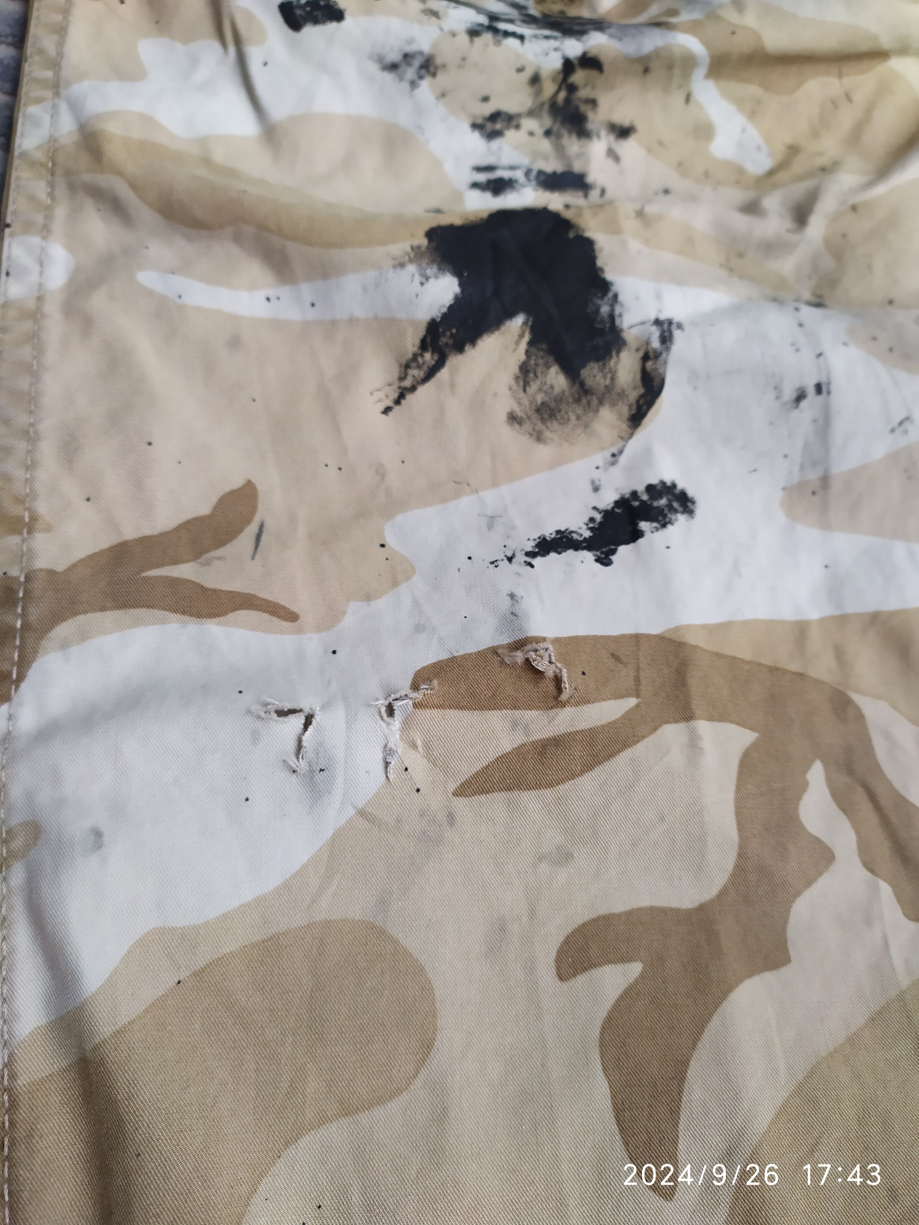 Carhartt × Vintage Carhartt distressed camo cargo pants Size US 38 / EU 54 - 7 Thumbnail