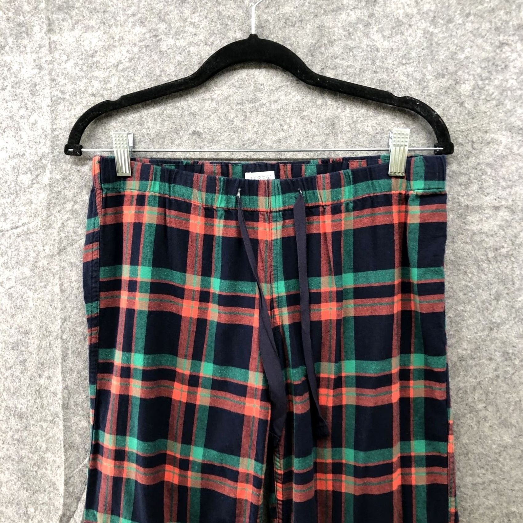 J.Crew J.CREW Pajama Pants Womens XS Flannel Plaid Holiday Cotton Size 26" / US 2 / IT 38 - 3 Thumbnail