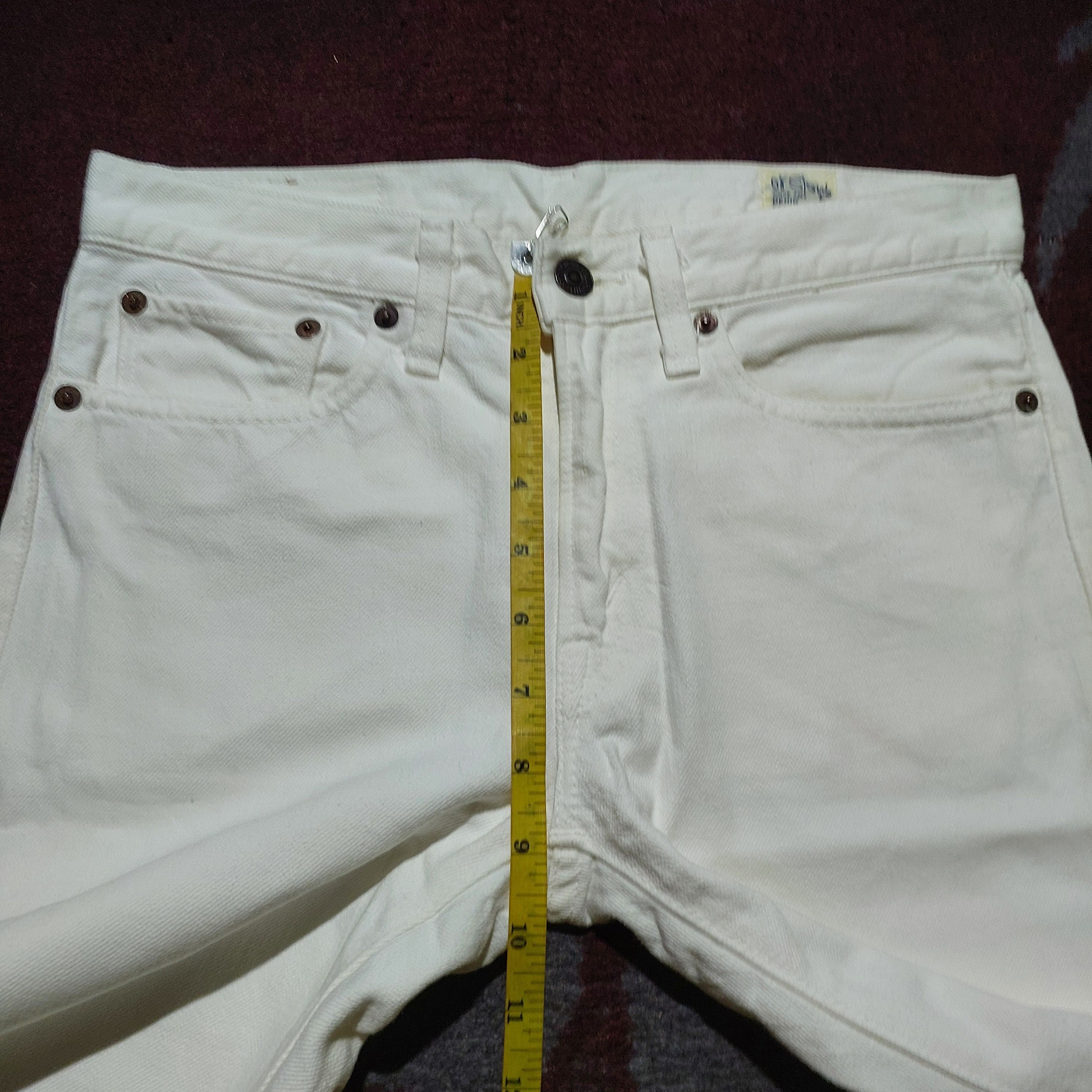 Orslow Japanese Orslow Lot 107 White Denim Size US 29 - 17 Thumbnail