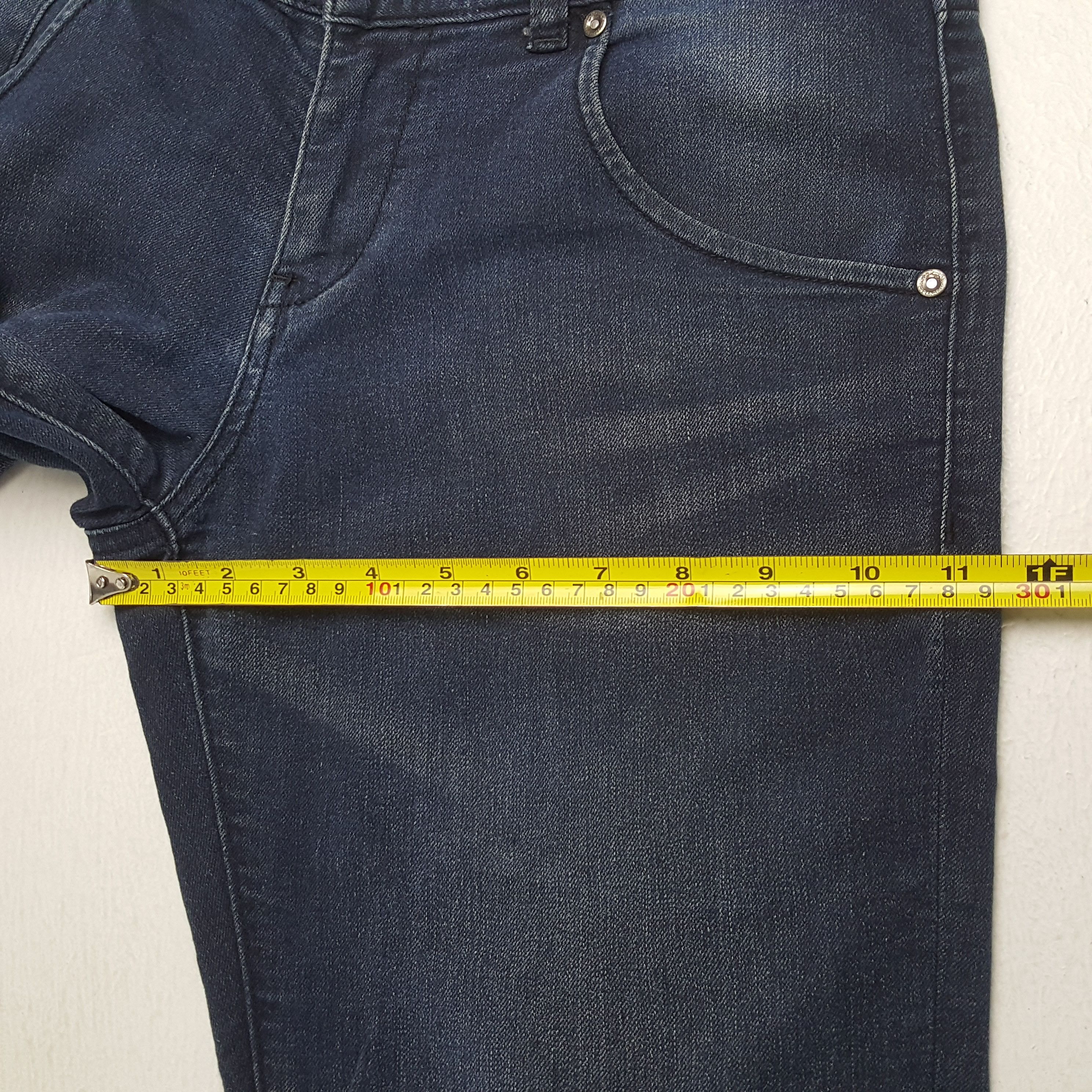 Ed Hardy × Vintage ED HARDY Streetwear Fashion Style Custom Art Jeans Size 30" / US 8 / IT 44 - 9 Thumbnail