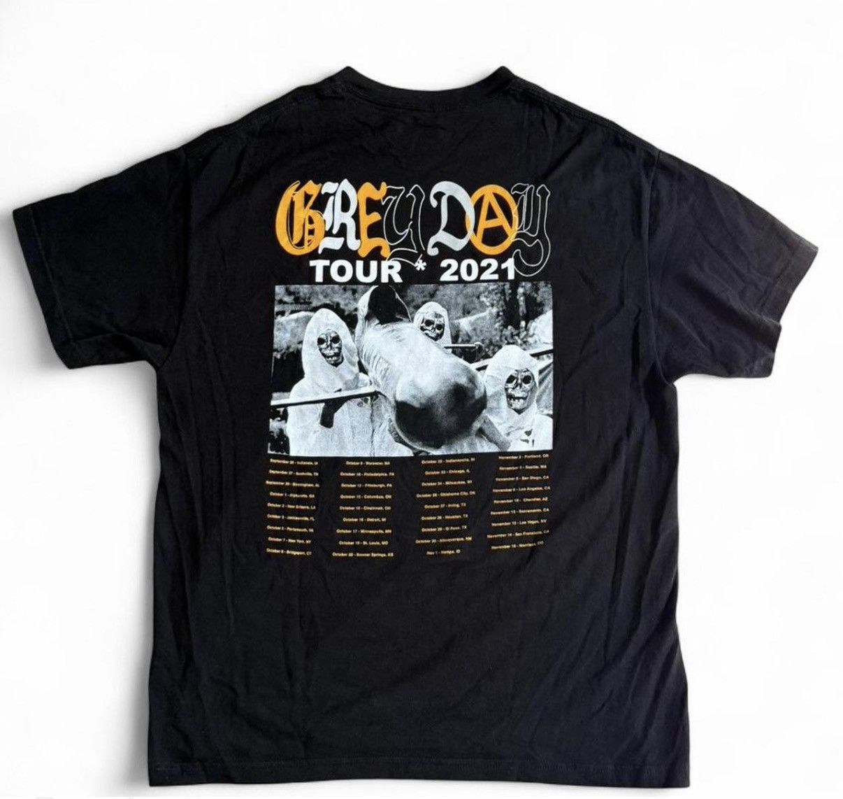 G59 Records $uicideboy$ G59 grey day tour 2021 tee Size US XL / EU 56 / 4 - 2 Thumbnail