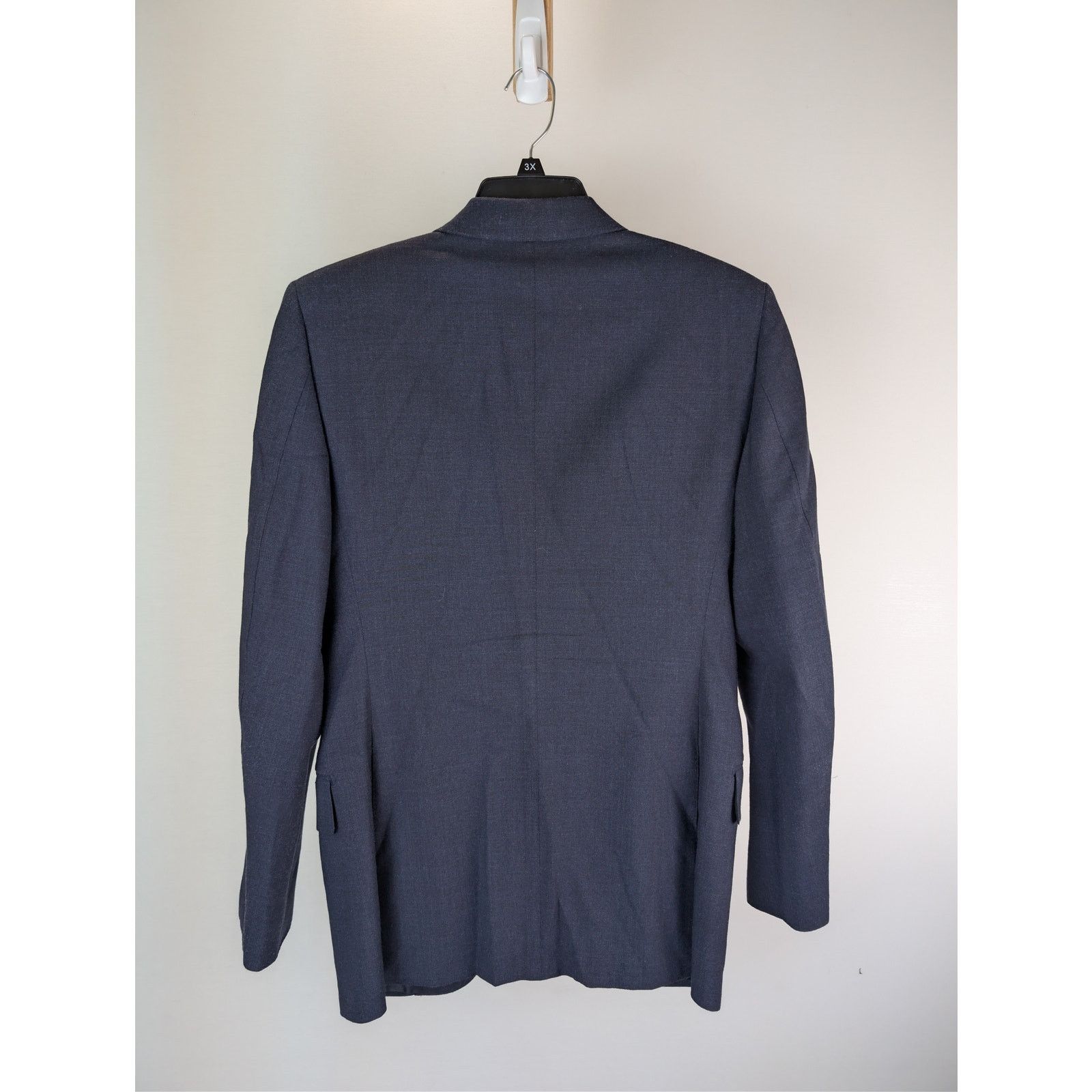 Tom Ford o1rshd1 CC20 Shelton Sharkskin Slim-Fit Wool Suit Jacket Size US M / EU 48-50 / 2 - 10 Thumbnail