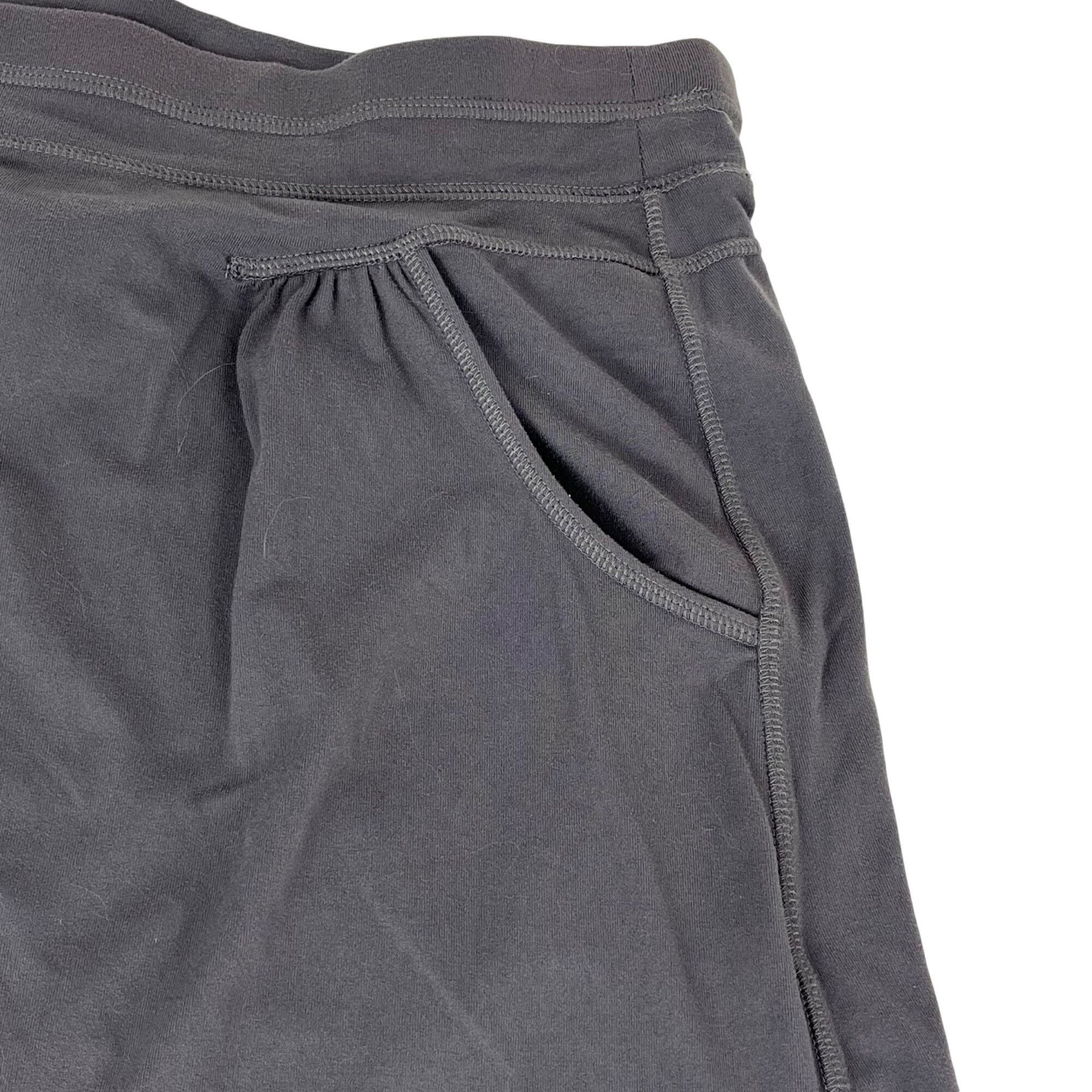 Athleta Athleta Jersey-Knit Skirt Gray with Pockets Sz. Small Size 27" / US 4 / IT 40 - 3 Thumbnail