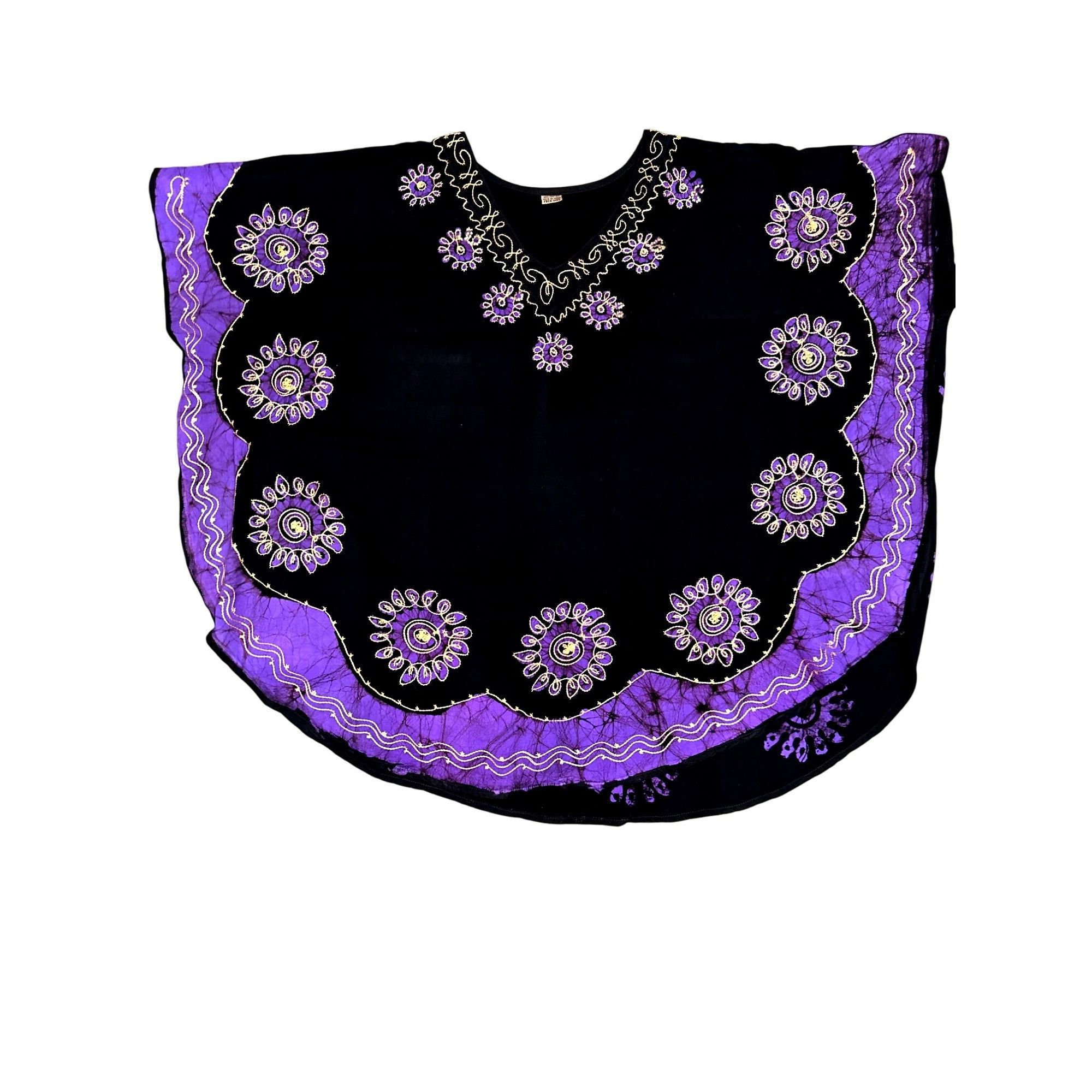 Other CCC Look Feel Like a Bohemian Goddess Black Purple Gold Embr Size ONE SIZE - 5 Thumbnail