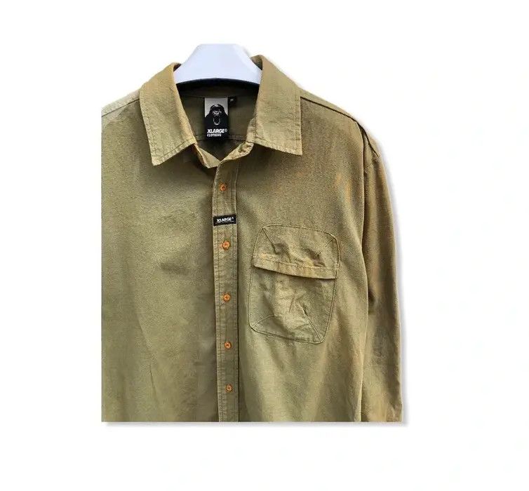 X-LARGE X large Military Design Single Pocket Button Up Shirt Size US M / EU 48-50 / 2 - 2 Thumbnail