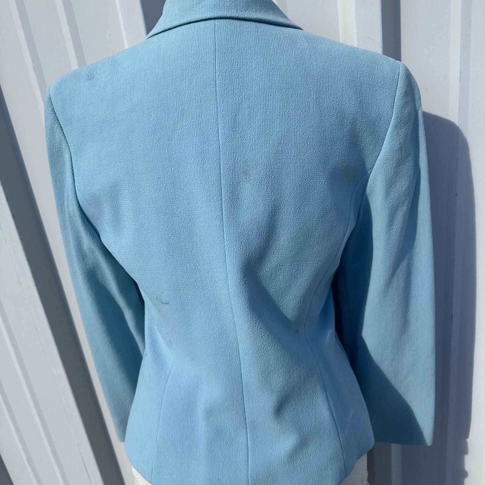Other Blue vintage 90s blazer with shoulder pads blazer Size S / US 4 / IT 40 - 2 Thumbnail