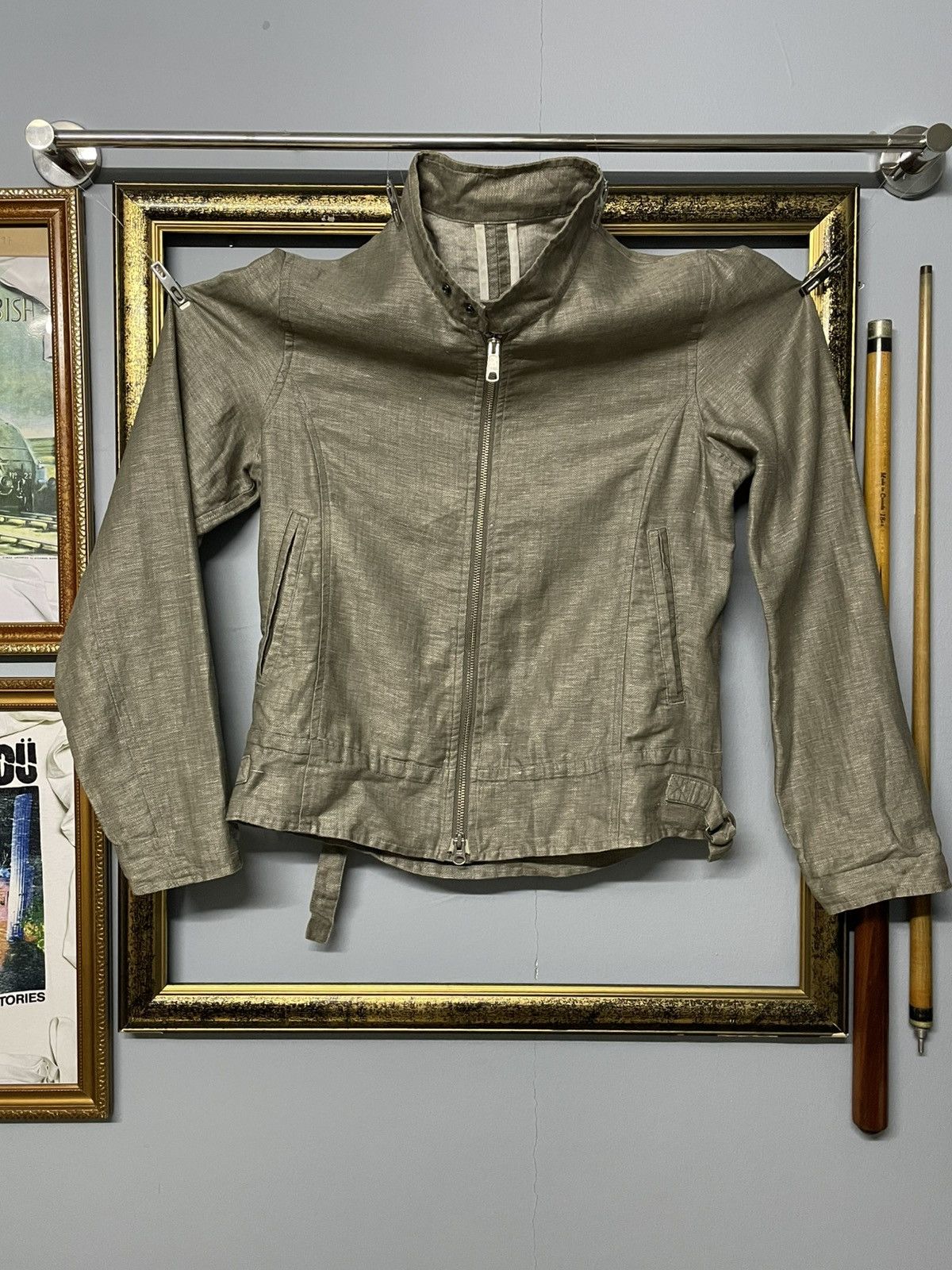 Takeo Kikuchi Vintage Designer Japan TakeoKikuchi Bike Jacket Casual Style Size US S / EU 44-46 / 1 - 1 Thumbnail