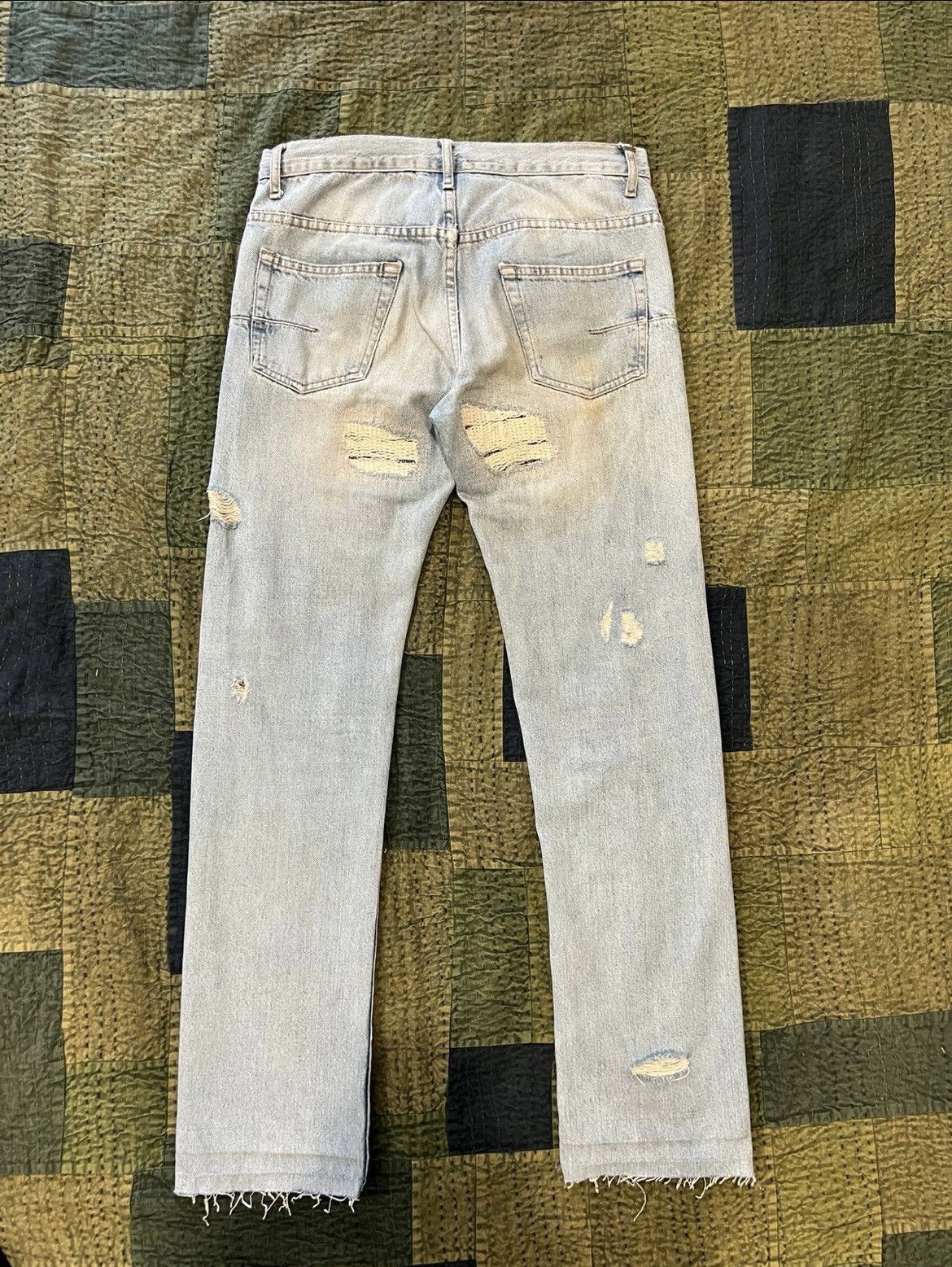 Dior Dior SS06 “Crash” Denim Size US 28 / EU 44 - 3 Thumbnail