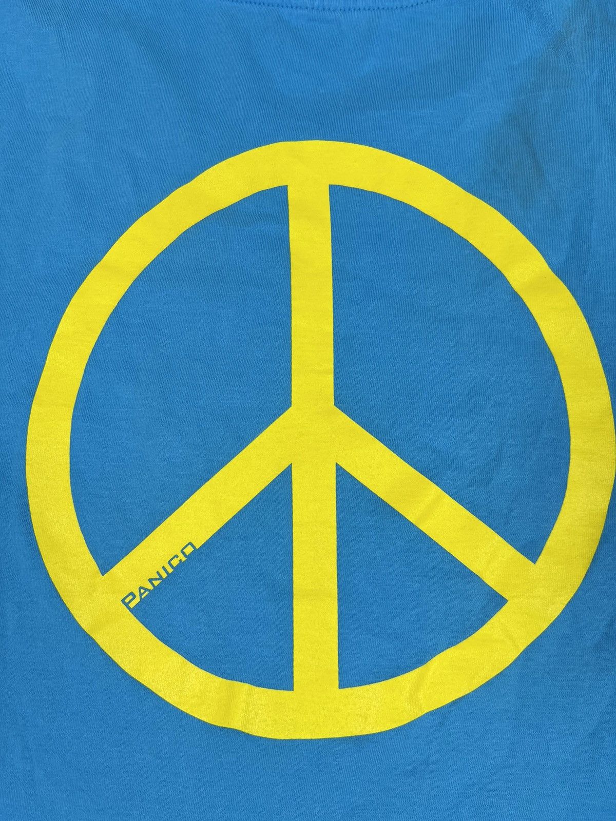 Japanese Brand Vintage Make Movies Not War Peace Tee size L Size US L / EU 52-54 / 3 - 6 Thumbnail