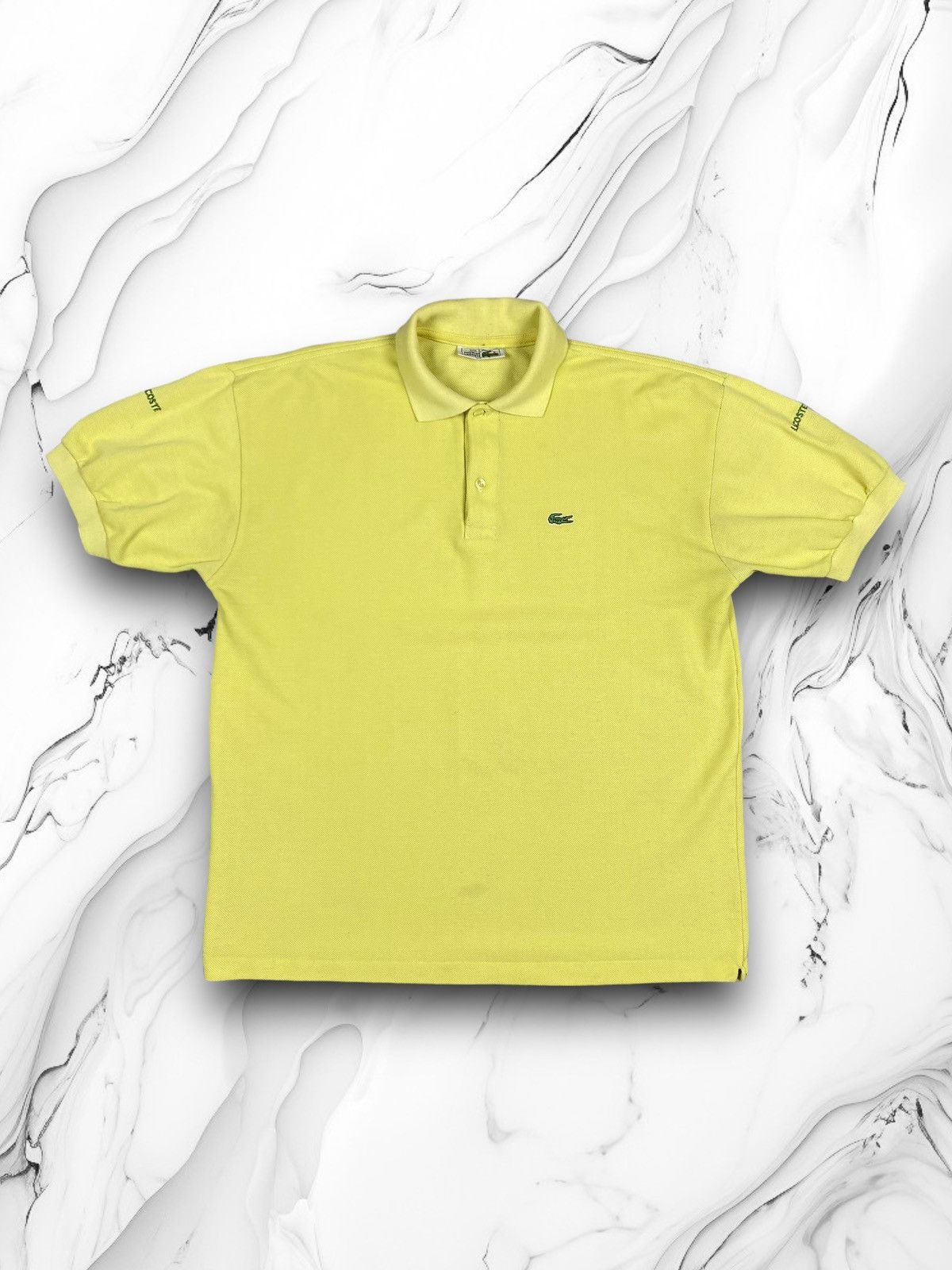 Lacoste Vintage Lacoste Designer Polo Shirt Size US L / EU 52-54 / 3 - 1 Thumbnail