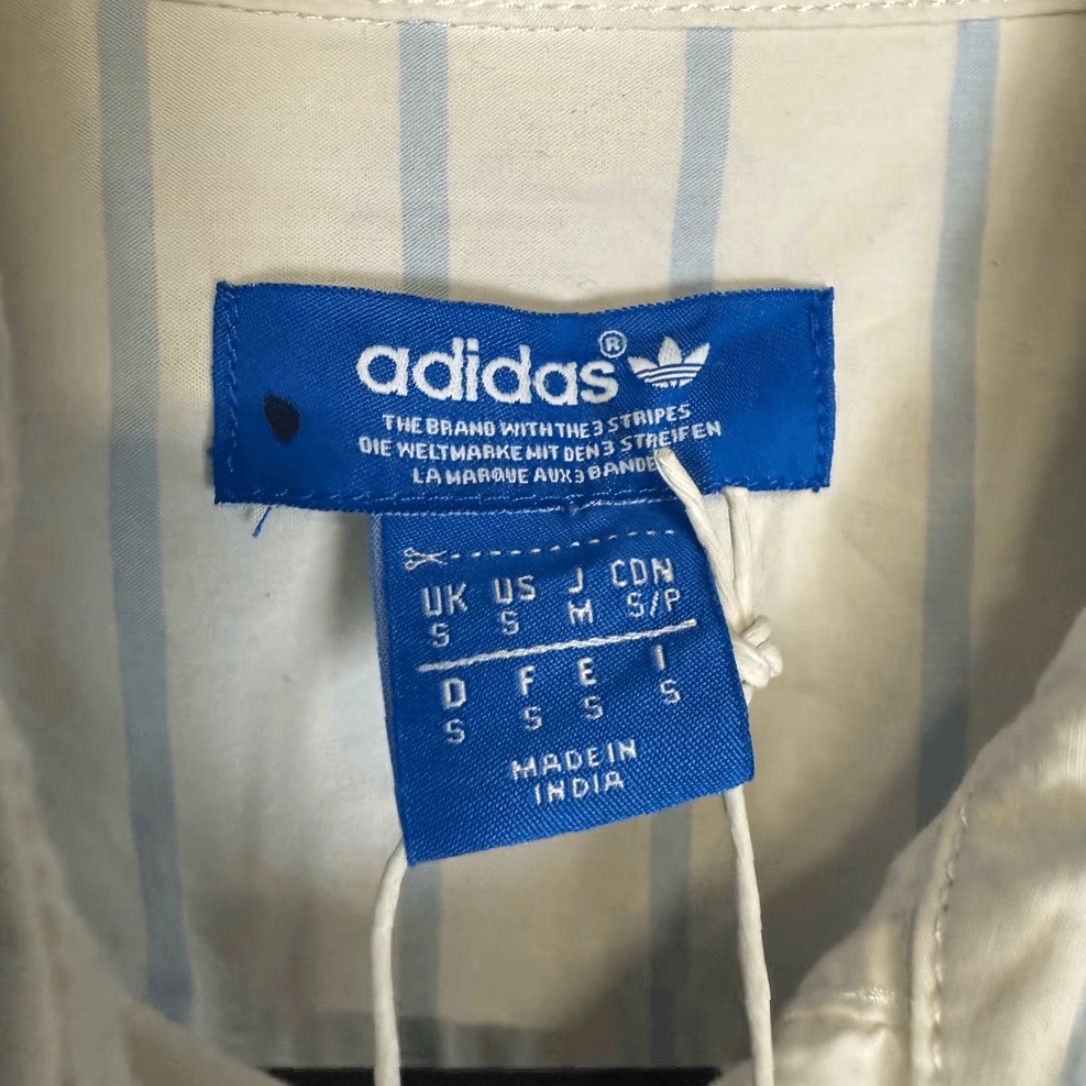 Adidas Adidas Shirt Womens Small S Multicolor Striped Long Sleeve Button-Up Casual Button-Down Size S / US 4 / IT 40 - 5 Thumbnail