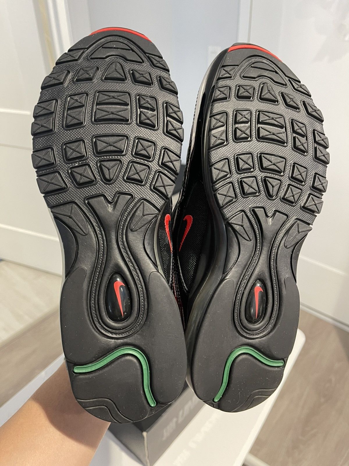Nike × Undefeated Nike Air Max 97 Undefeated Black Size US 11 / EU 44 - 4 Thumbnail
