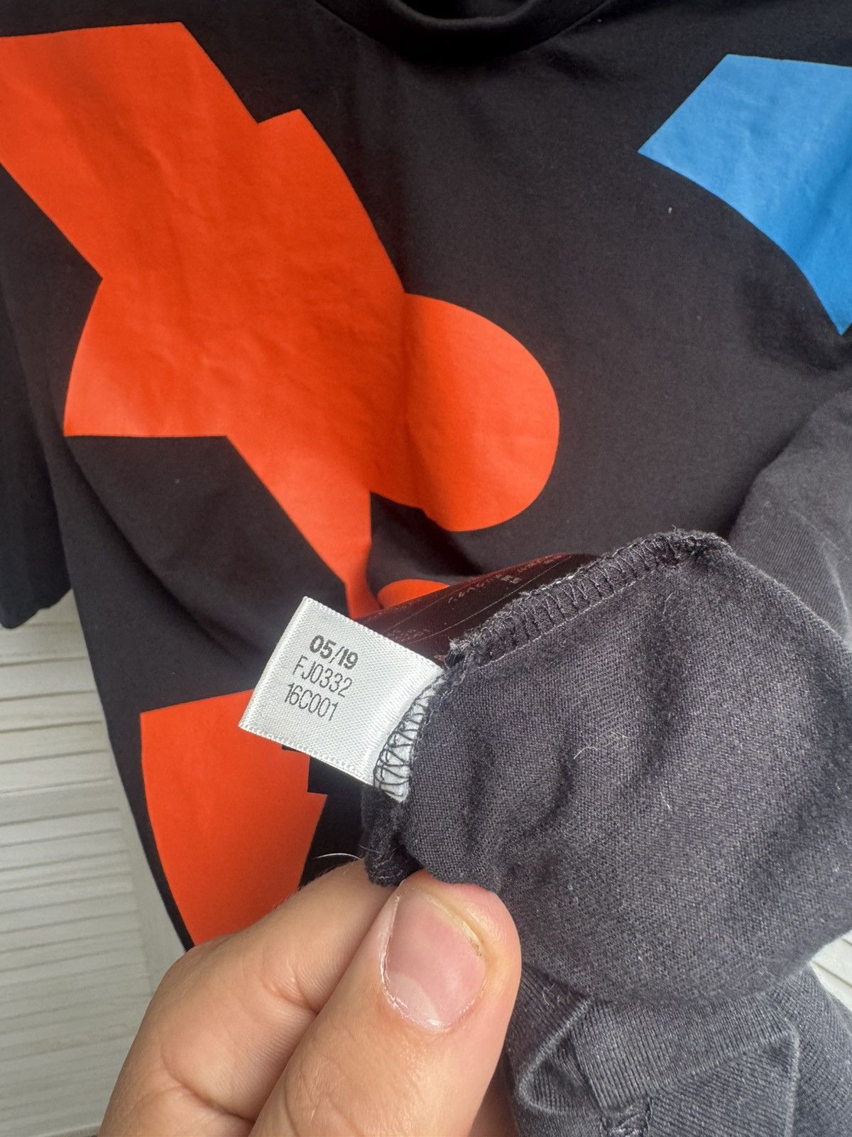 Adidas Men’s Luxury T Shirt Adidas Y3 YOHJI YAMAMOTO Black Big Log Size US XS / EU 42 / 0 - 12 Thumbnail