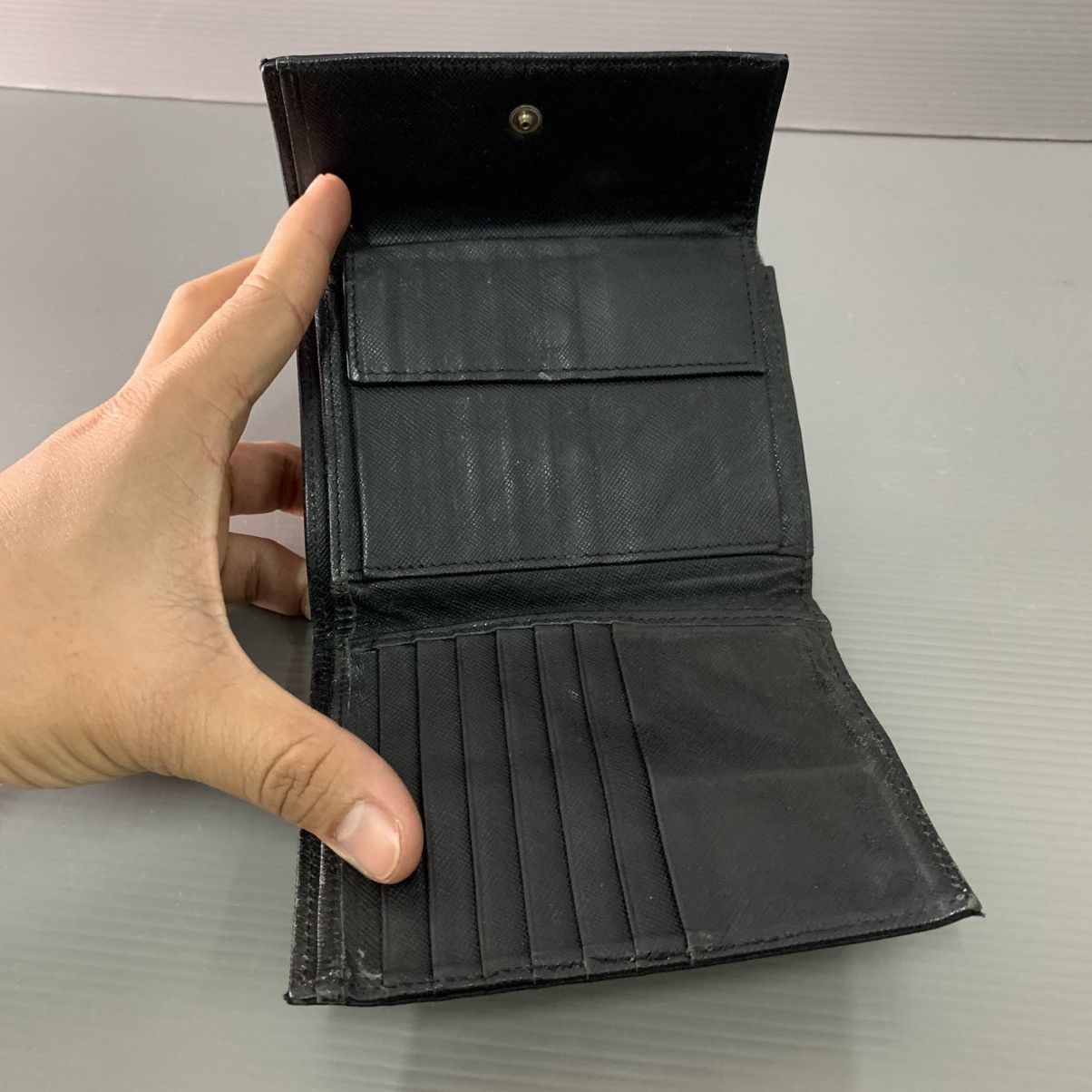 Prada Prada Nylon Black Wallet Size ONE SIZE - 7 Thumbnail