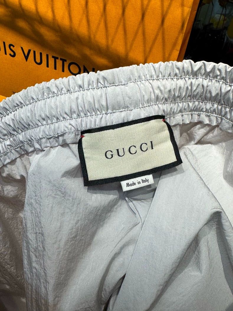 Gucci Gucci Red and green reflective sports pants Size US 32 / EU 48 - 5 Thumbnail