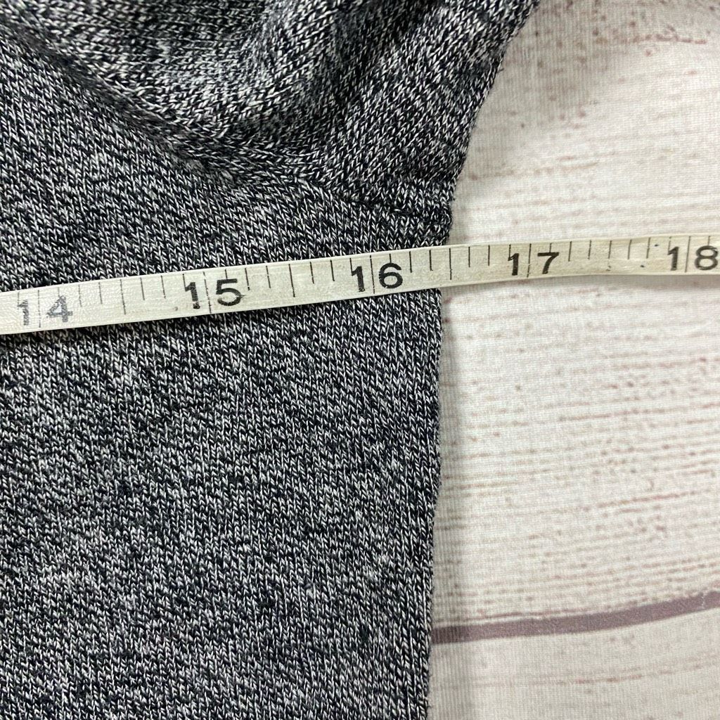 Express Express women M scoopneck 3/4 sleeve lightweight grey sweate Size M / US 6-8 / IT 42-44 - 8 Thumbnail