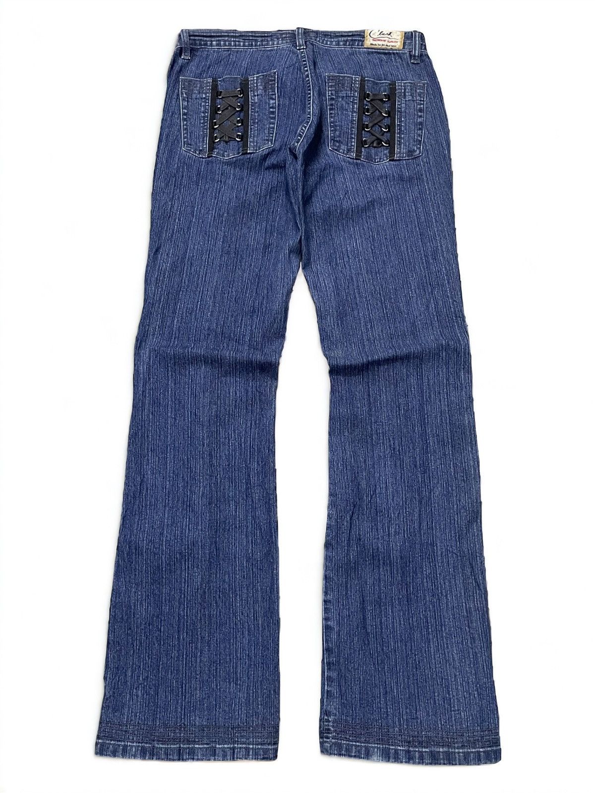Other Clash Jeans Archive Bondage Junya Style Flare Denim Size US 33 - 2 Thumbnail