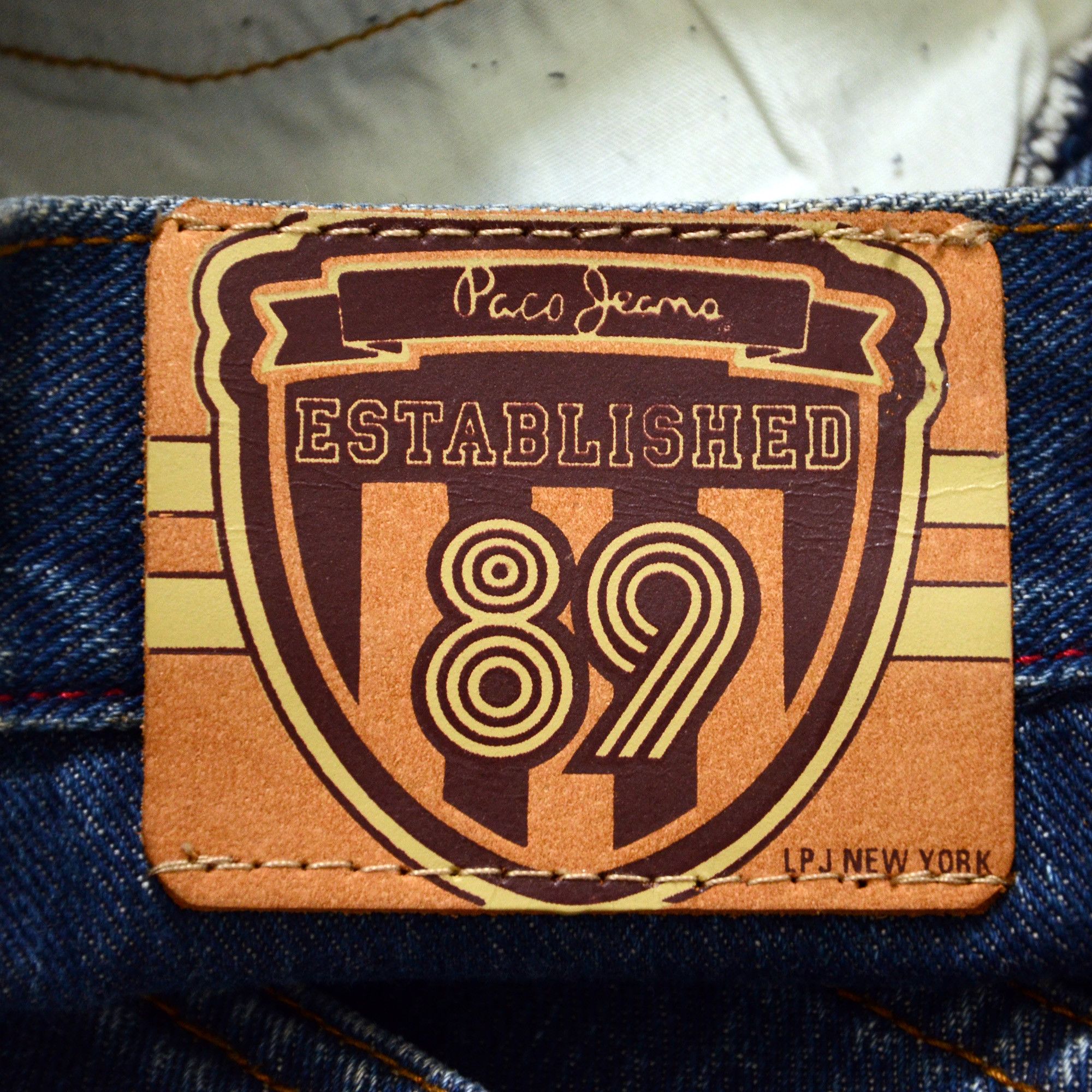 Other Le Paco Jeans New York Y2K Streetwear Regular Fit Size US 31 - 8 Thumbnail